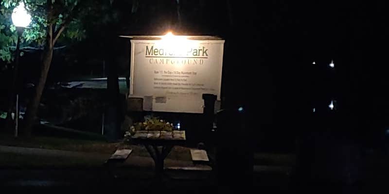 Camper submitted image from Medford City Park