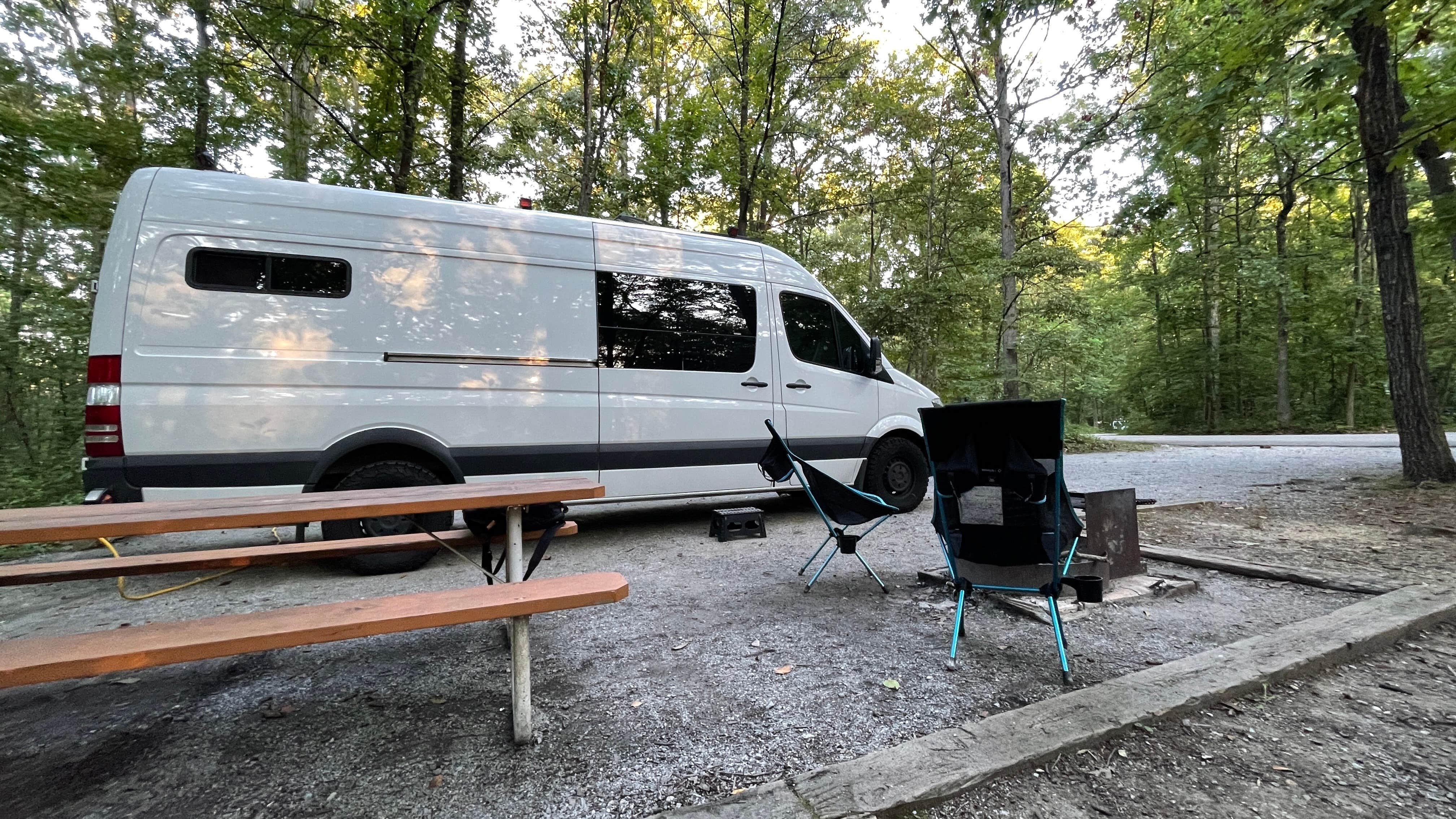 Mea H.'s photo of rv camping at Hollofield Area Campground near Towson, MD