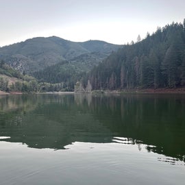 Tibble fork reservoir is just up the road
