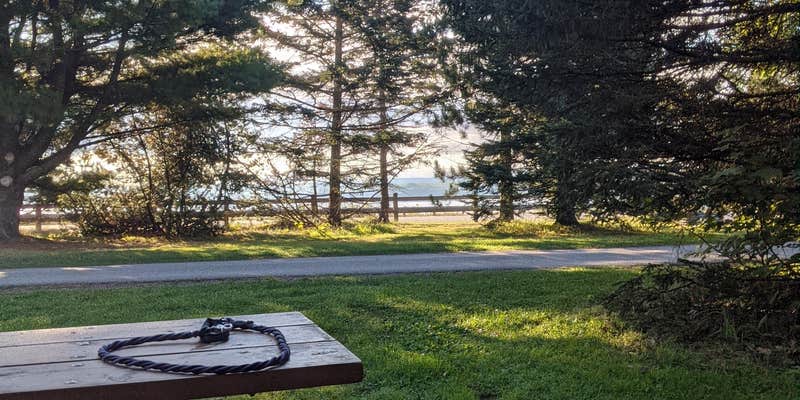 Camper submitted image from Baraga State Park Campground