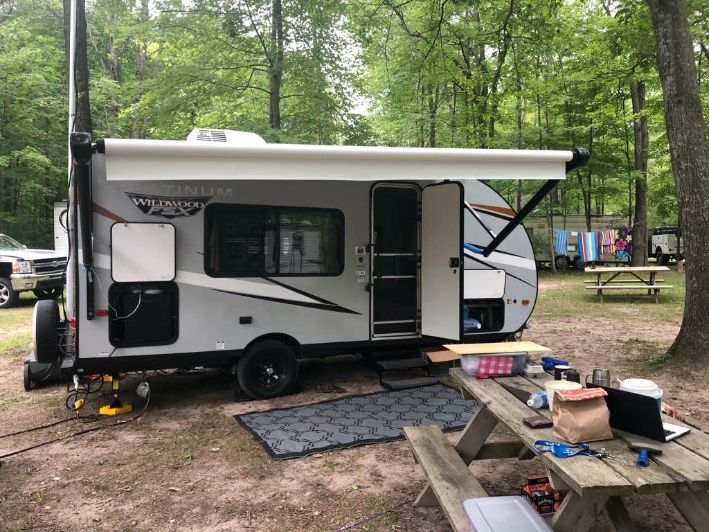 Jake P.'s photo at The Lost Oak's Campground near Clare, MI