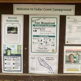 Review photo of Cedar Creek Campground by Ryan C., September 9, 2021