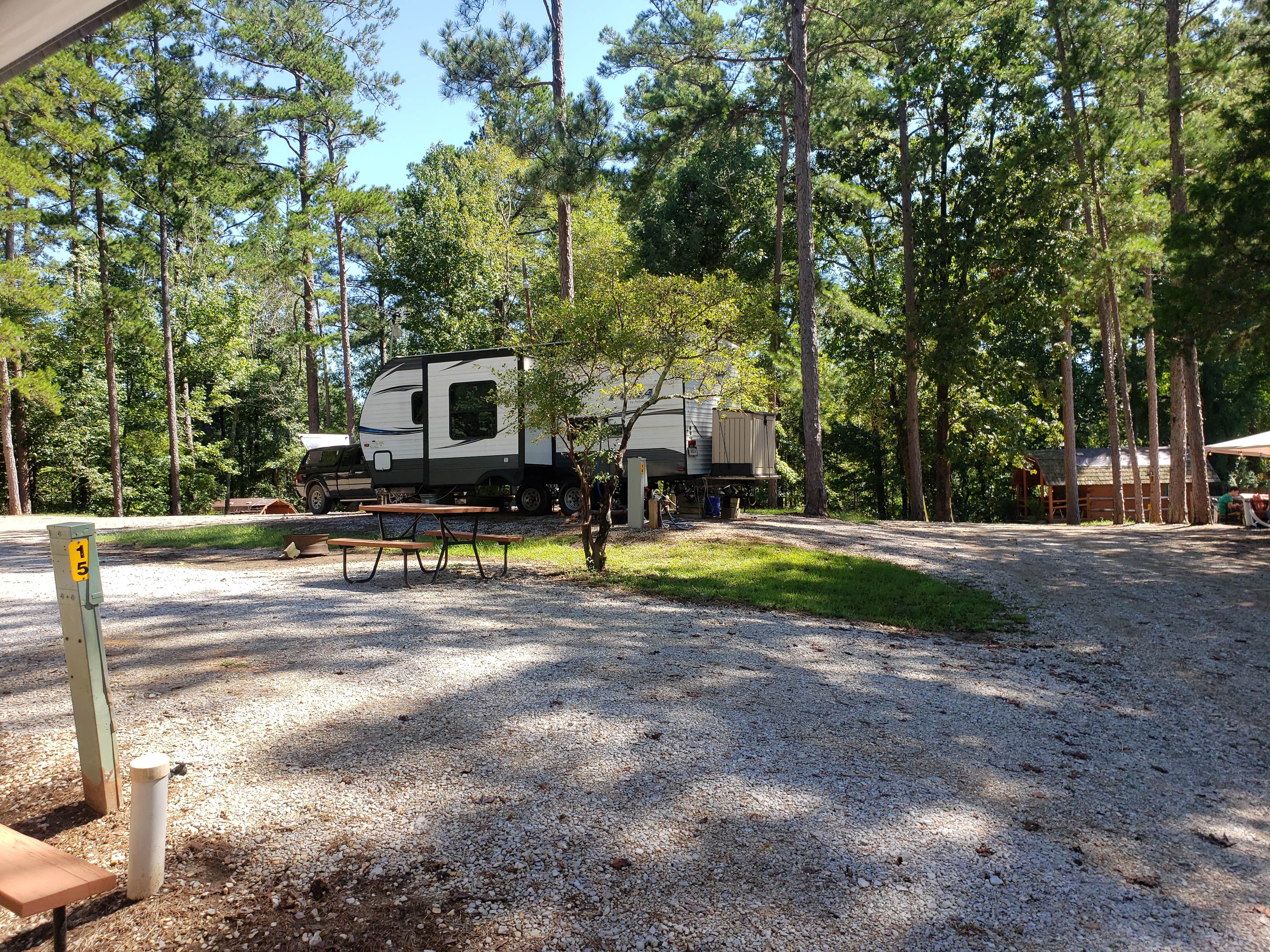 Martin&Annette T.'s photo of rv camping at Meridian East-Toomsuba KOA near Black Warrior and Tombigbee Lakes