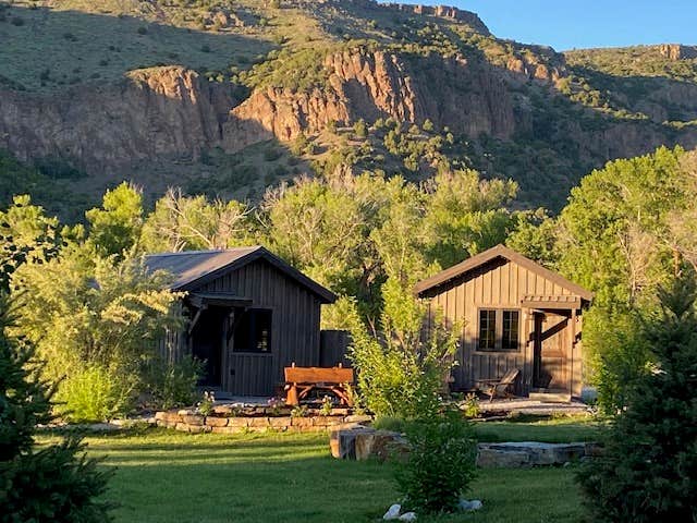 sharon's photo of a cabin at Aspen Grove Inn at Heise Bridge near Moose, WY