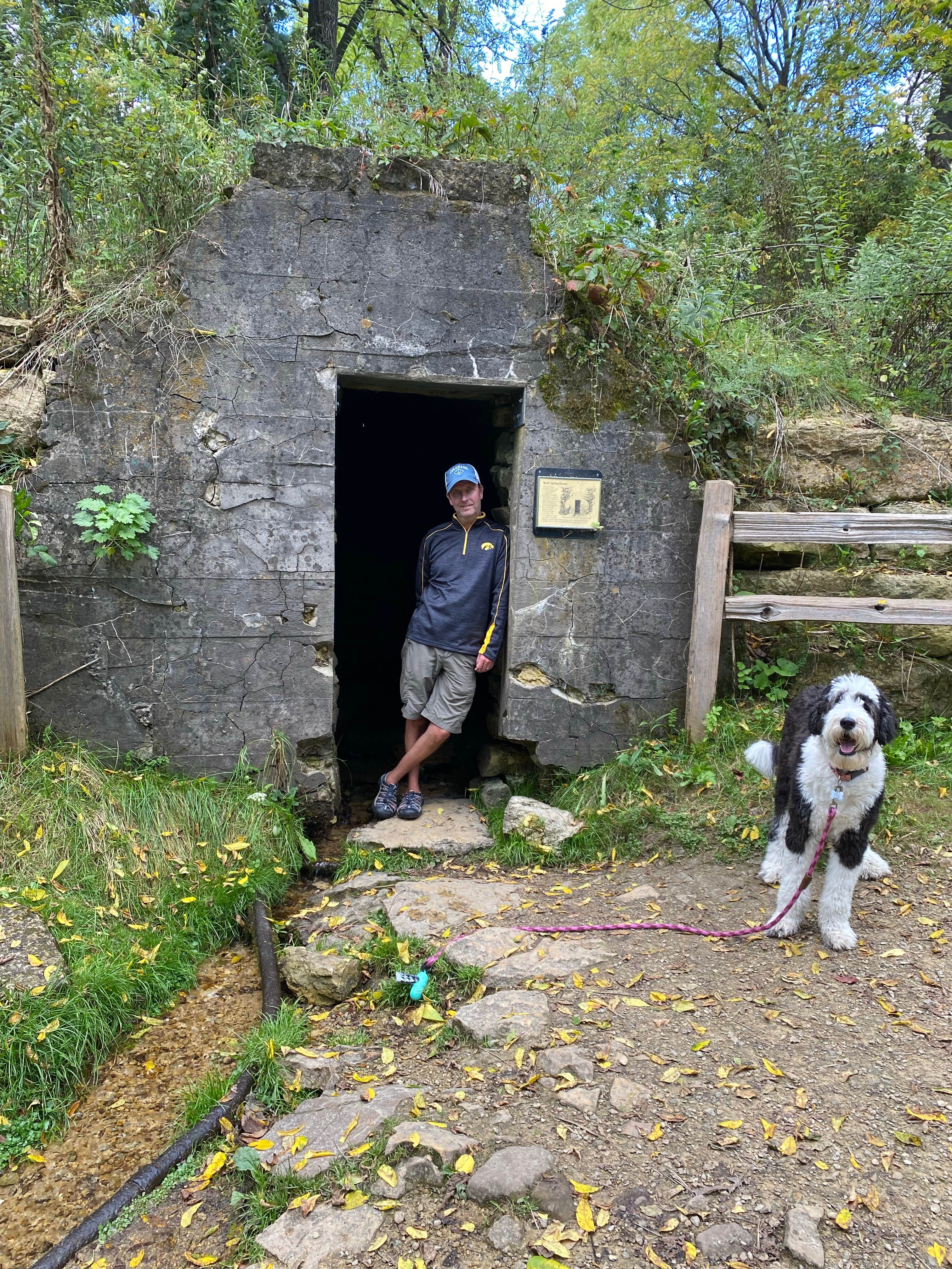 Heather M.'s photo of camping with pets at Twin Valley Campground — Governor Dodge State Park near Highland, WI