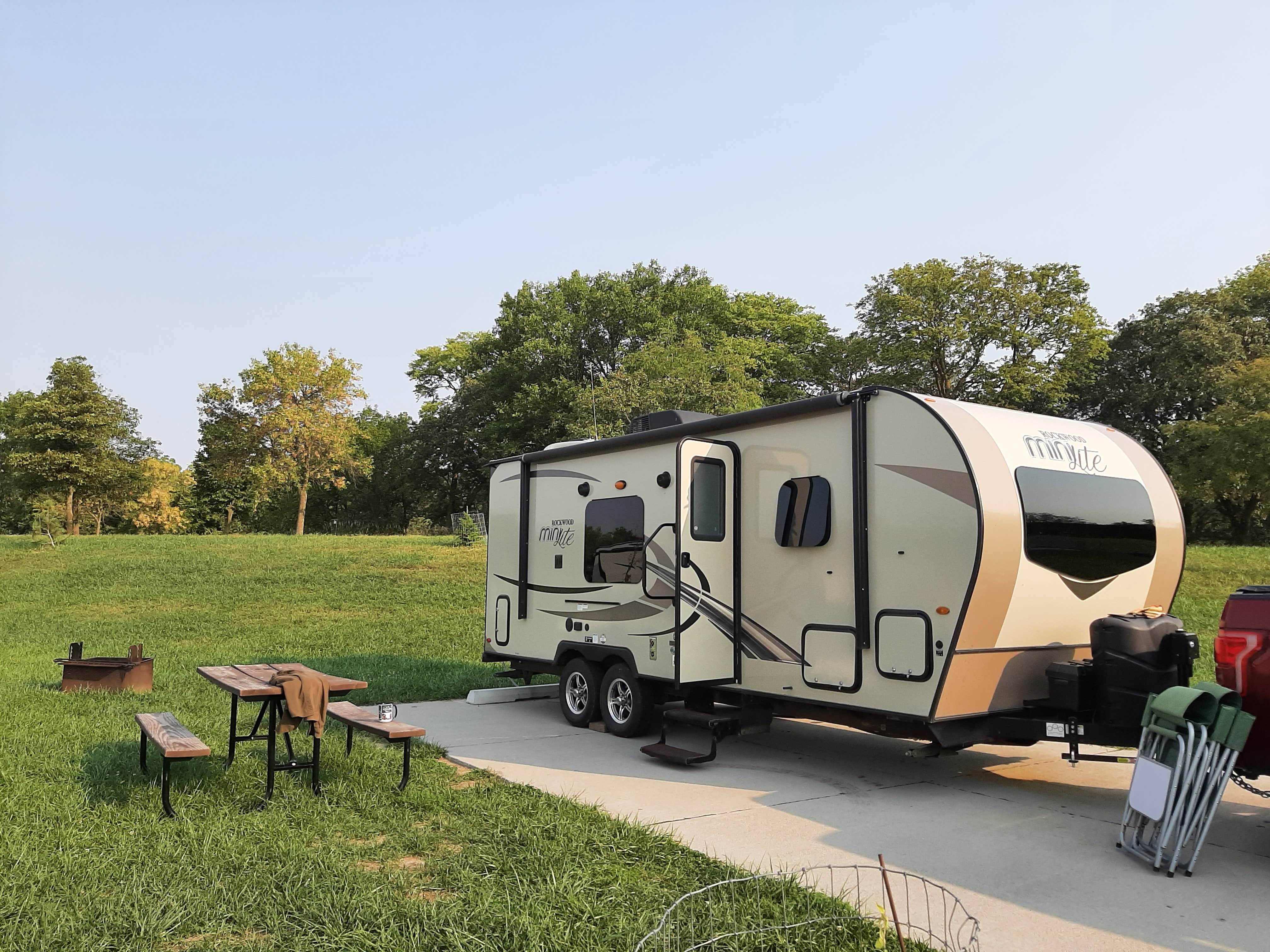 Joey's photo of rv camping at Platte River State Park Campground near Malcolm, NE