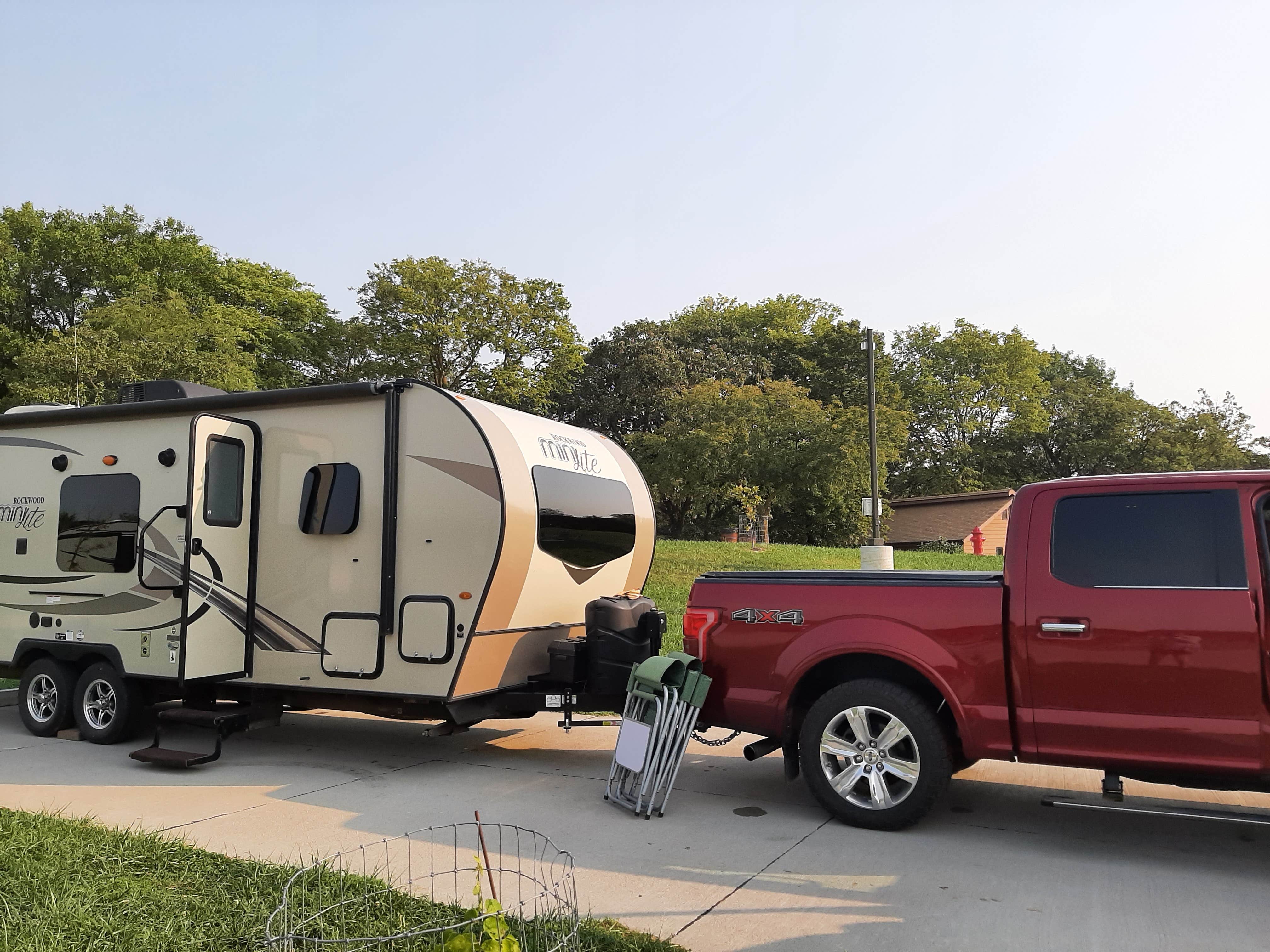 Joey's photo of rv camping at Platte River State Park Campground near Martell, NE