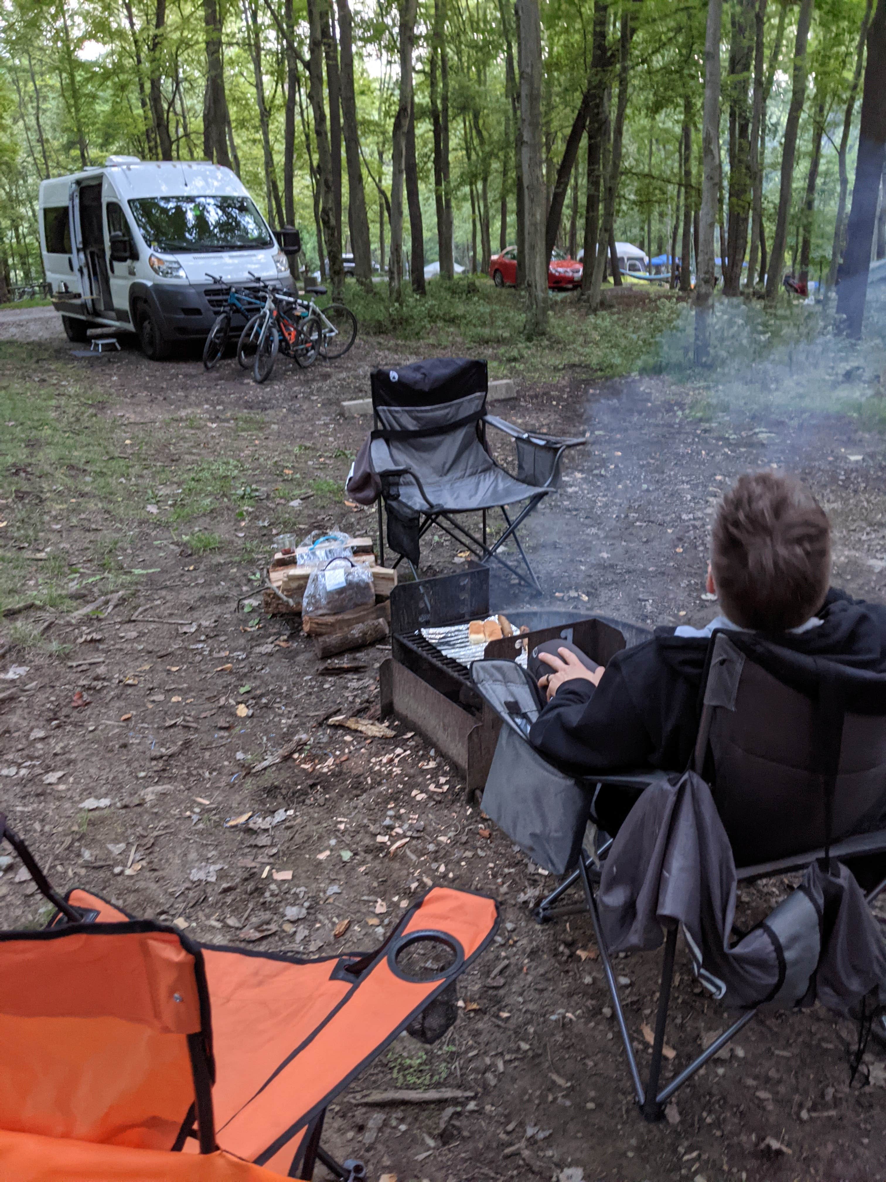 Aileen K.'s photo at Raccoon Creek State Park Campground near Bridgeville, PA