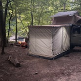 Review photo of Haw Creek Falls Camping by Aaron T., September 10, 2021