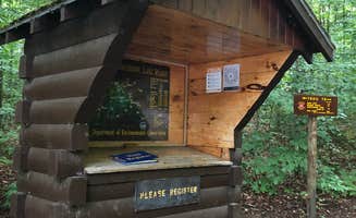 Rebecca D.'s photo of a cabin at Cranberry Lake Campground near Ray Brook, NY