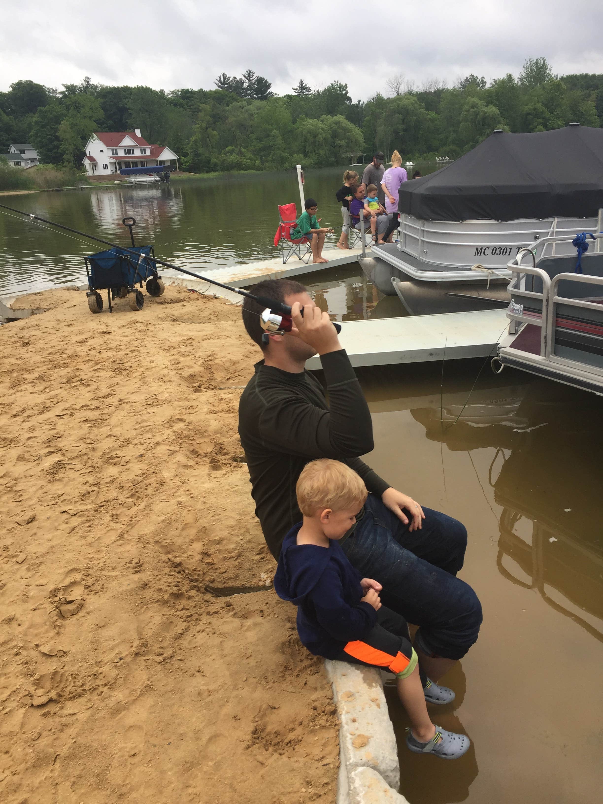 Camper-submitted photo at Dumont Lake Campground near Allegan, MI