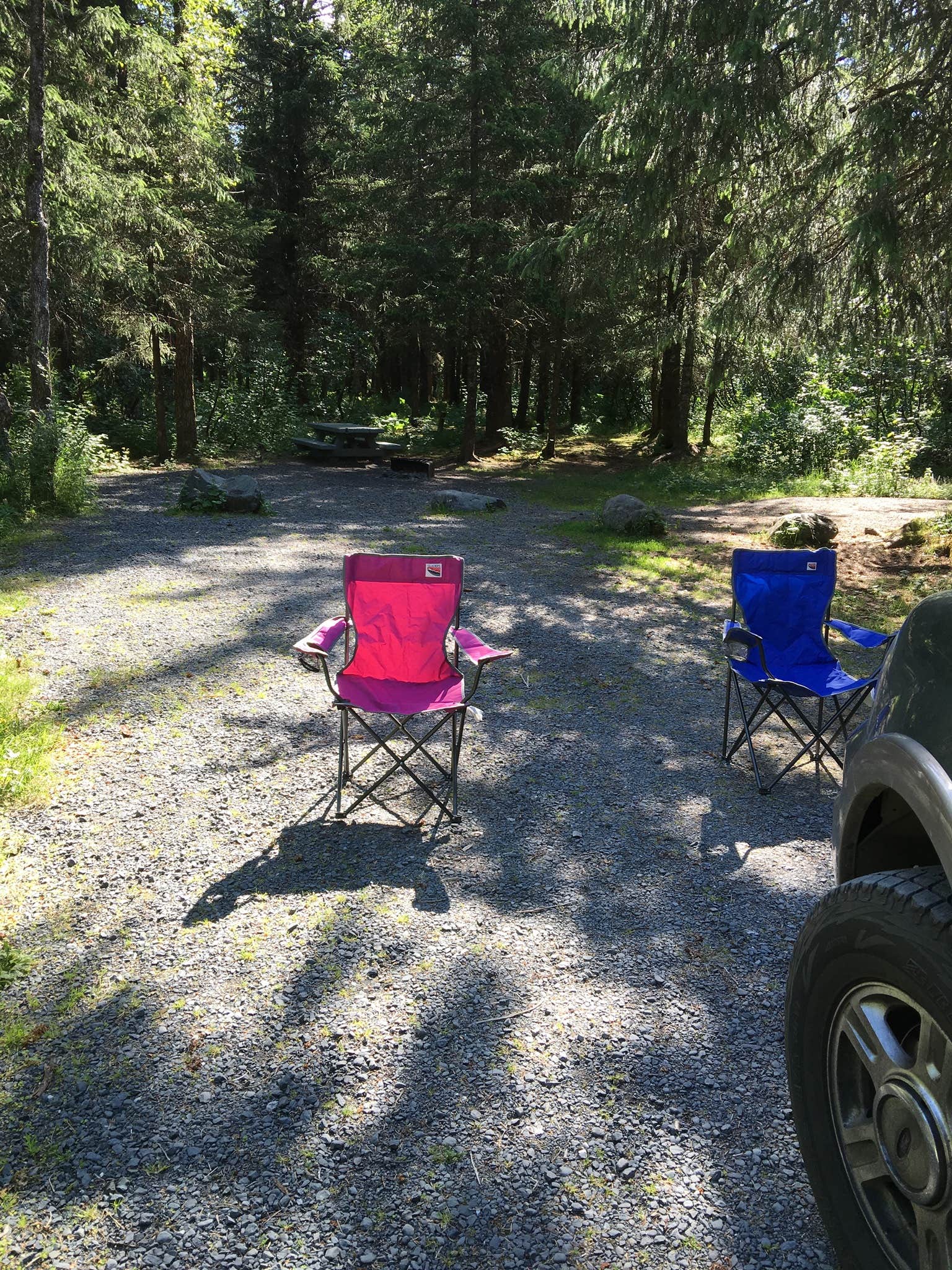 April E.'s photo at Black Bear Campground — Chugach National Forest near Whittier, AK