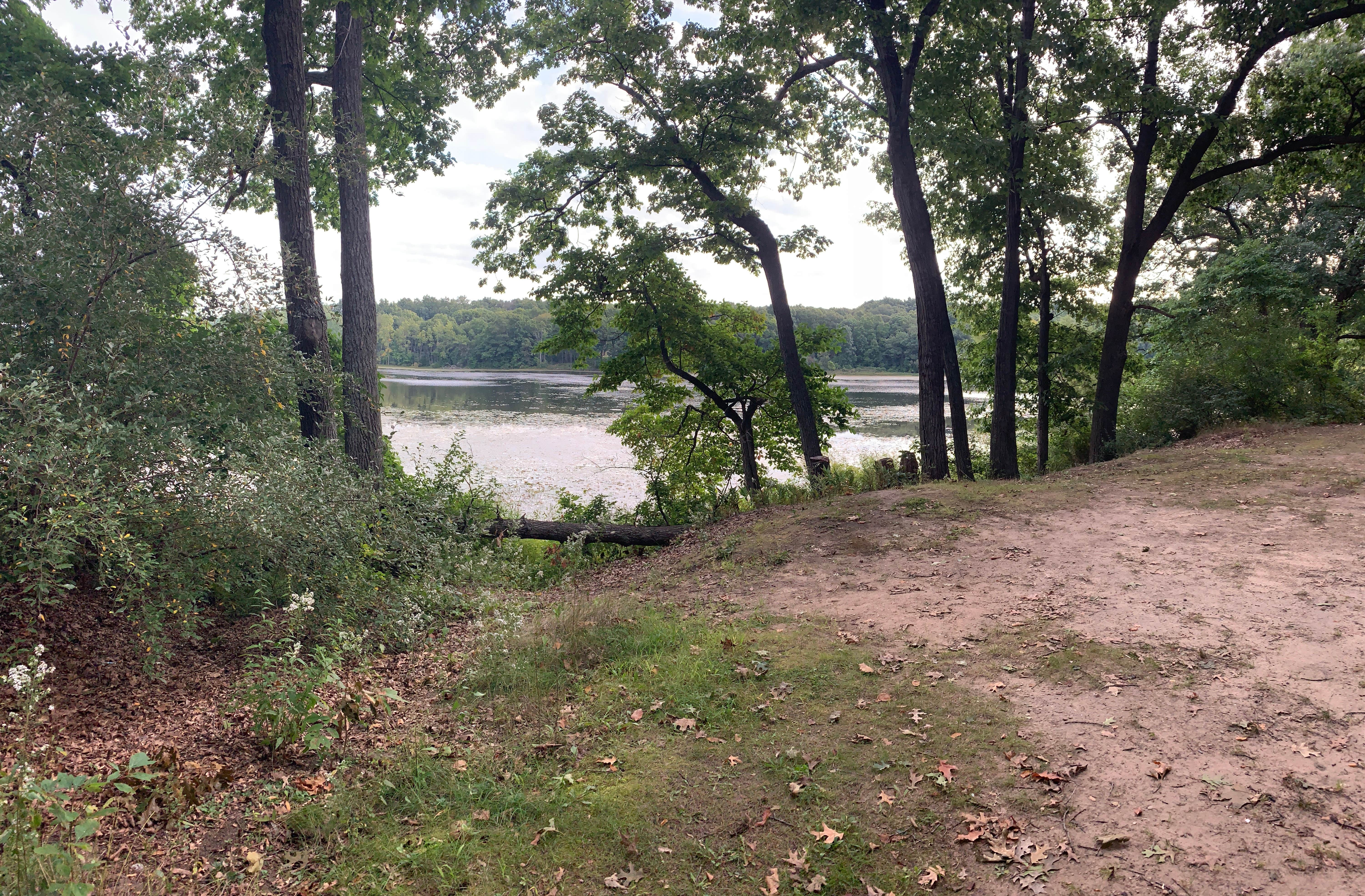 Camper-submitted photo at Green Lake Rustic Campground — Waterloo Recreation Area near New Hudson, MI