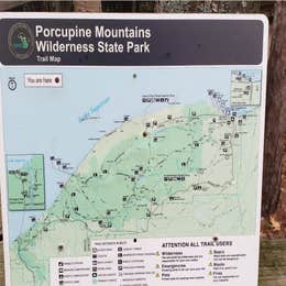 Little Presque Isle Rustic Outpost Camp — Porcupine Mountains Wilderness State Park