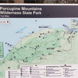 Little Presque Isle Rustic Outpost Camp — Porcupine Mountains Wilderness State Park