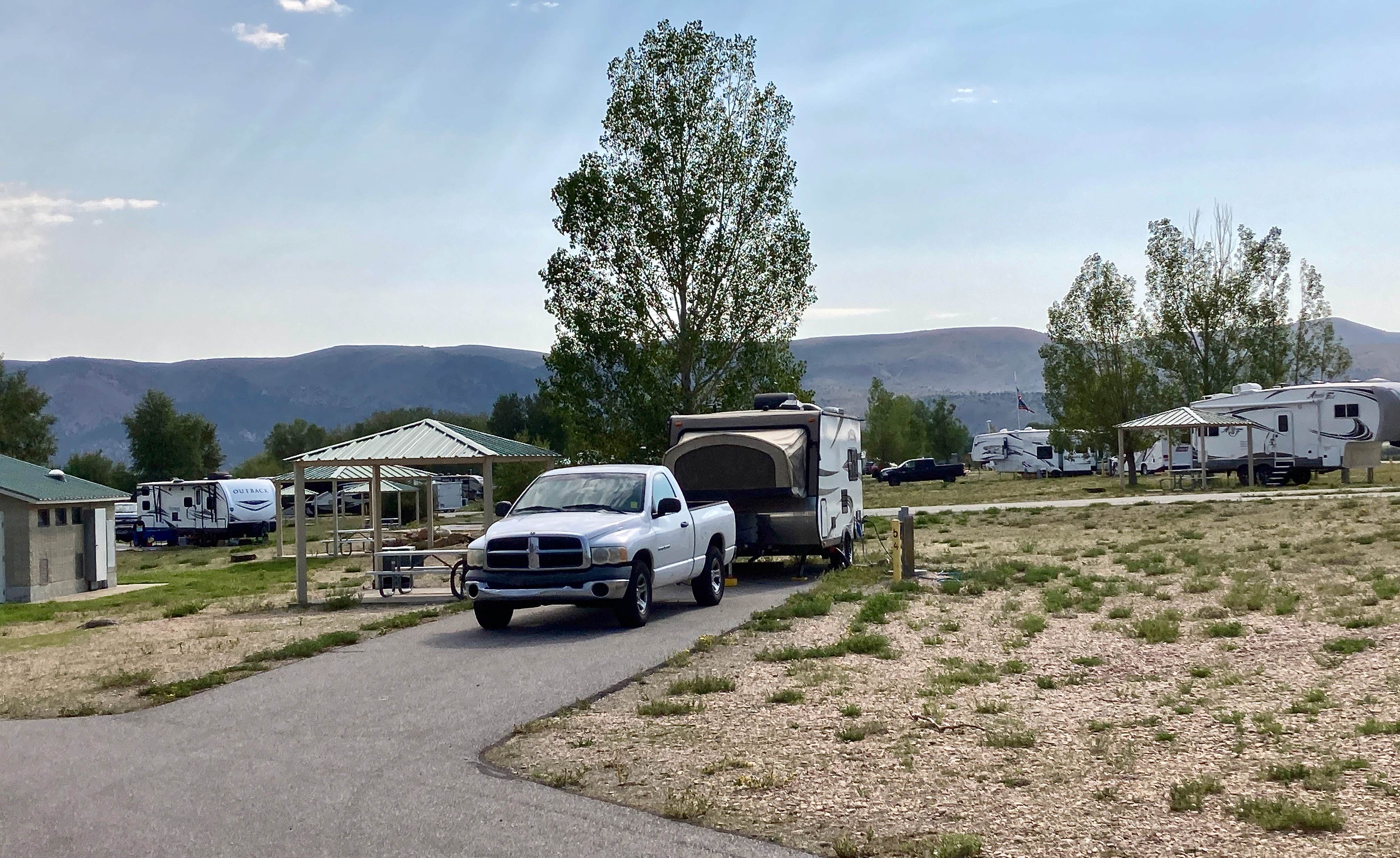 MickandKarla W.'s photo of rv camping at Birch Campground — Bear Lake State Park near Montpelier, ID