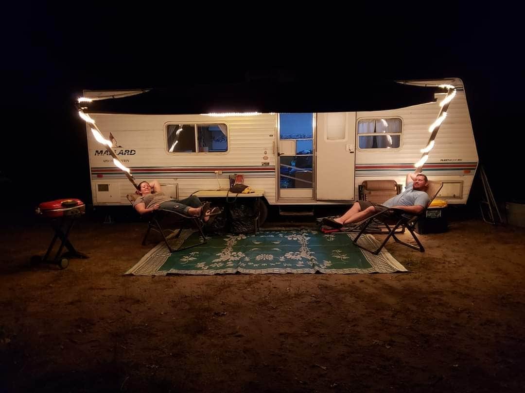 Nicole D.'s photo of rv camping at Au Sable River Primitive Camping near Curran, MI