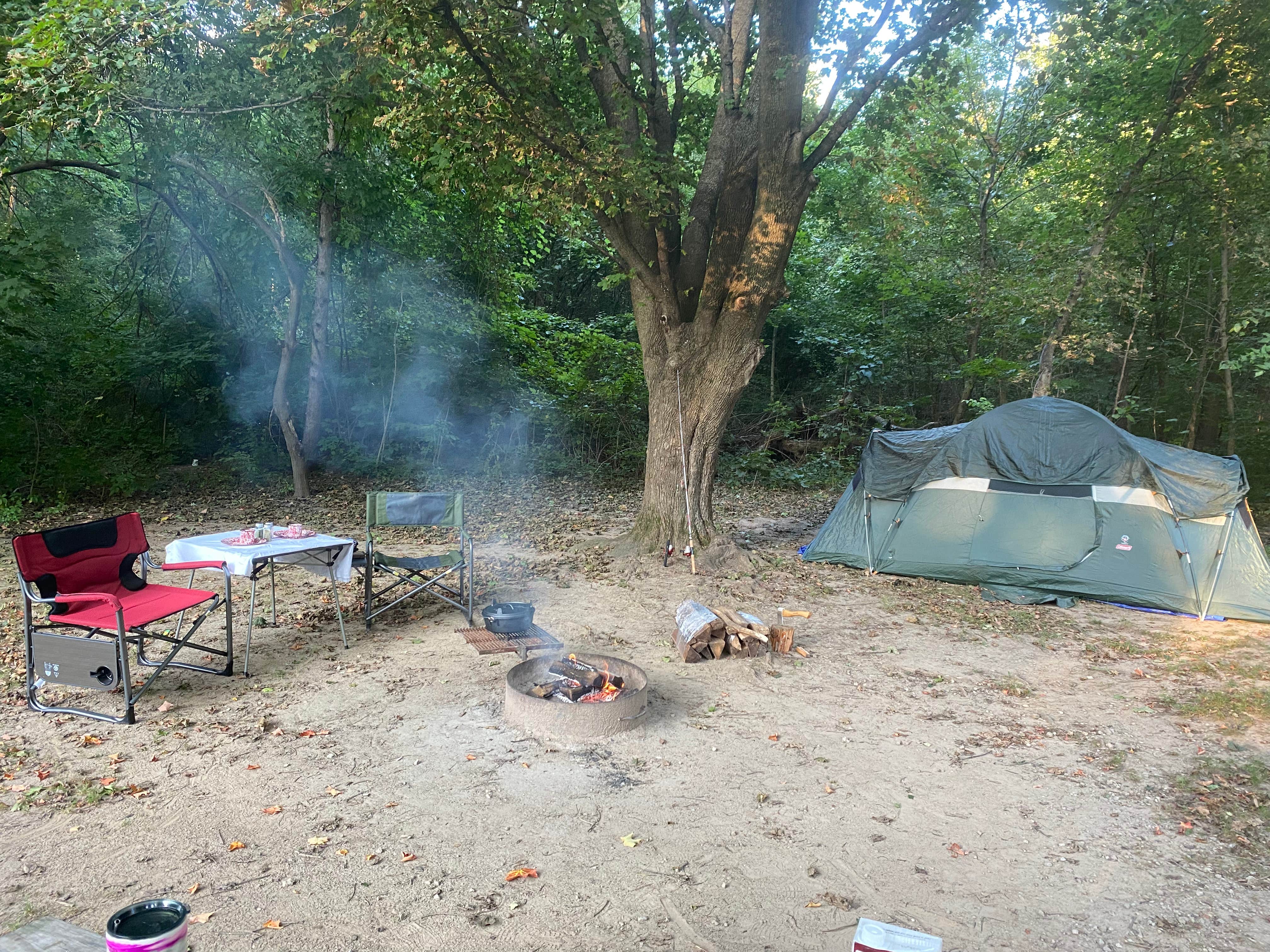Big Tank F.'s photo at Chain O' Lakes State Park Campground near Kendallville, IN
