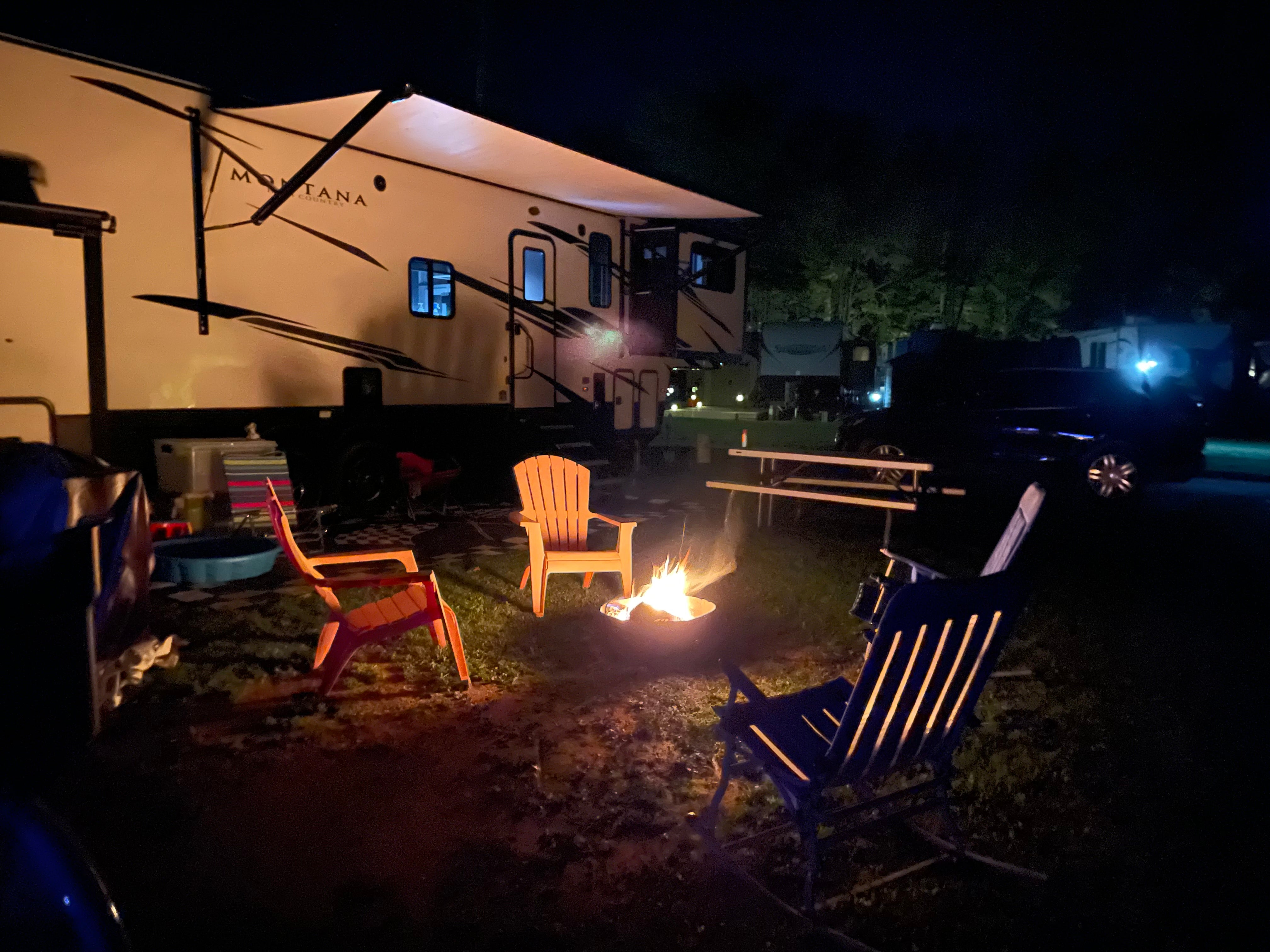 Camper submitted image from Point Au Gres Marina & Campground - 1