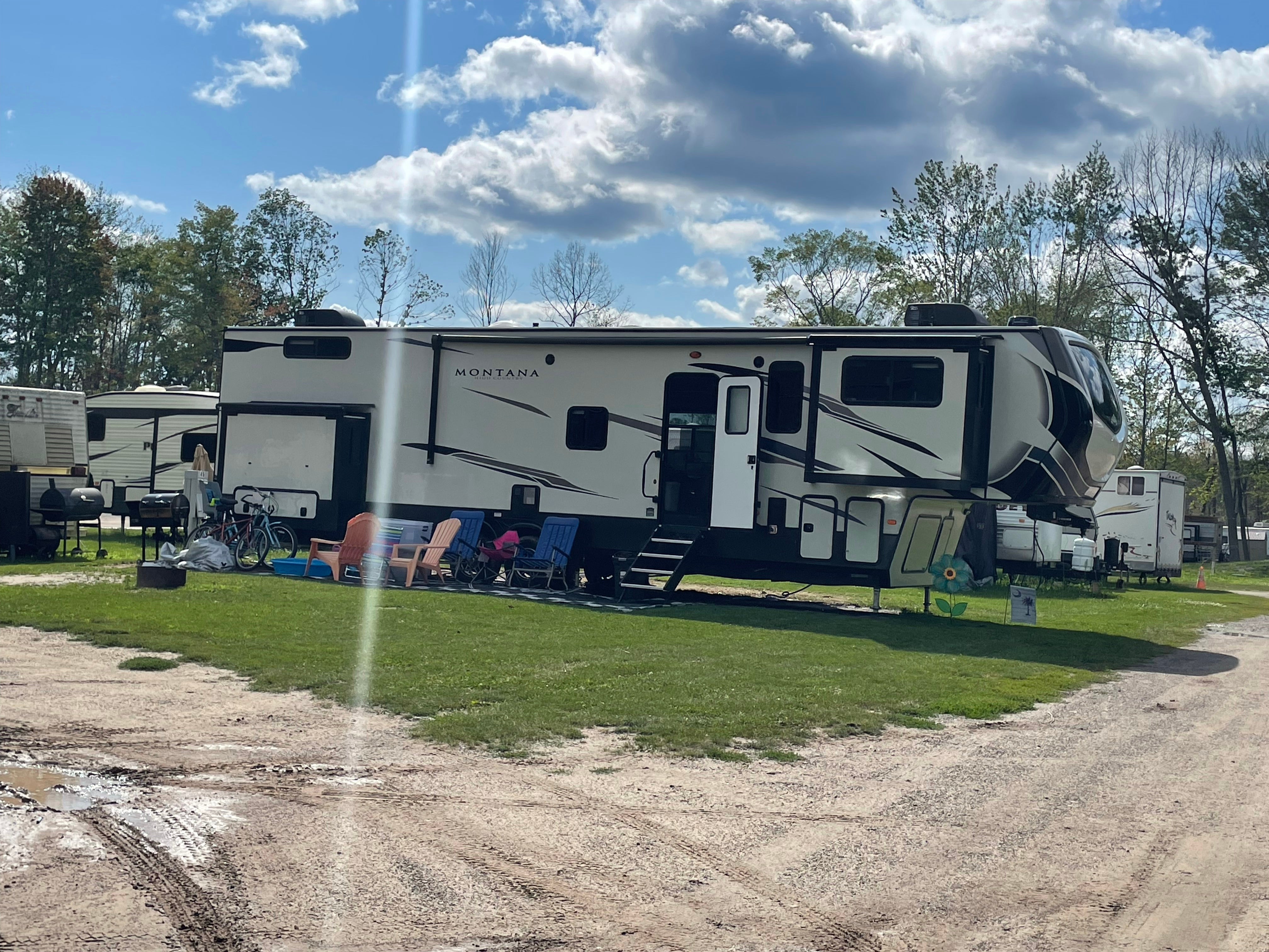 Camper submitted image from Point Au Gres Marina & Campground - 2