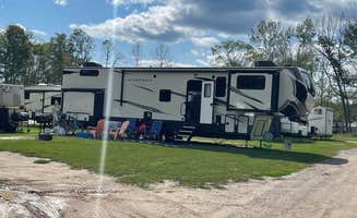 Jessica S.'s photo of rv camping at Point Au Gres Marina & Campground near Pigeon, MI