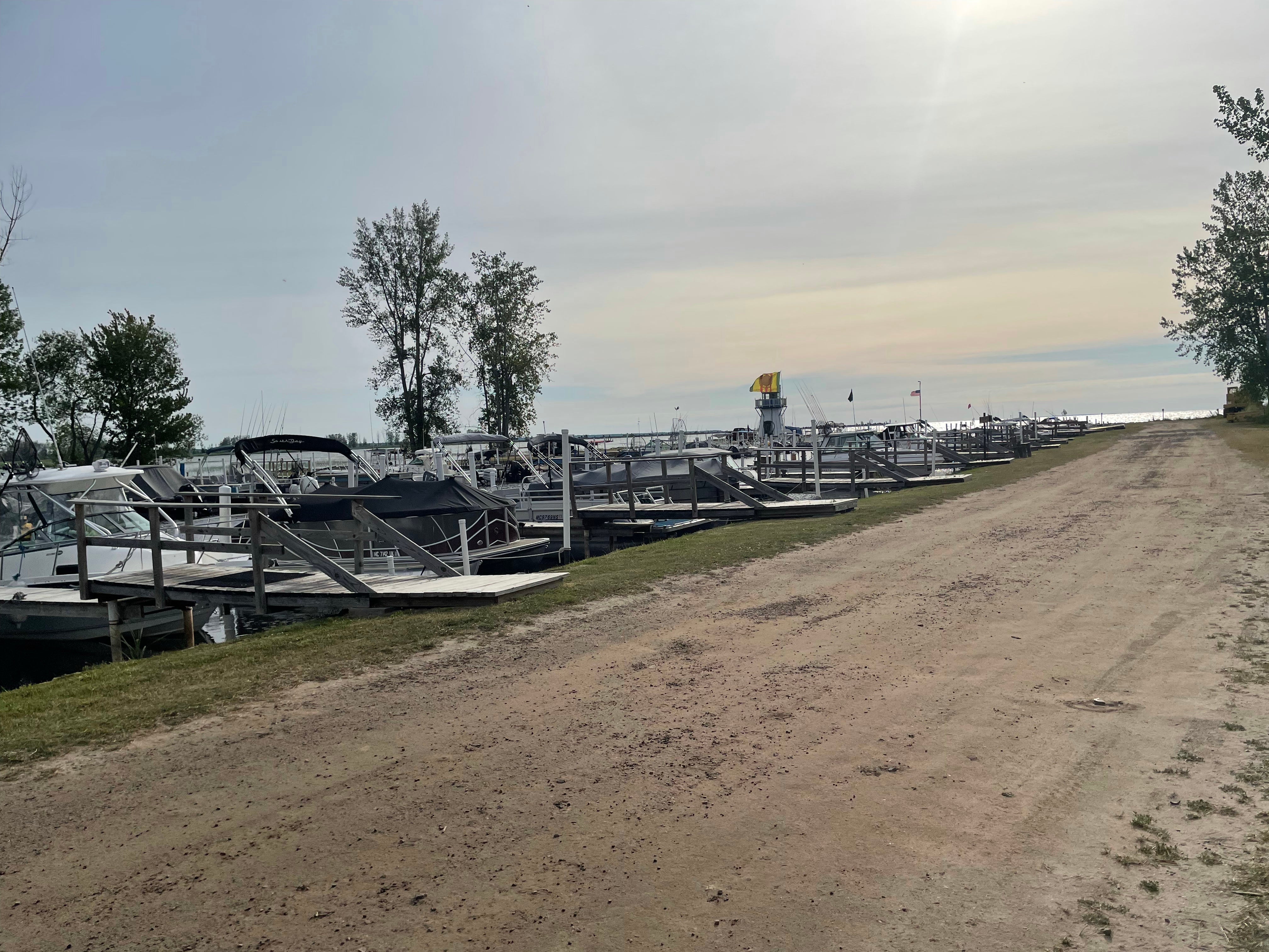 Camper submitted image from Point Au Gres Marina & Campground - 3