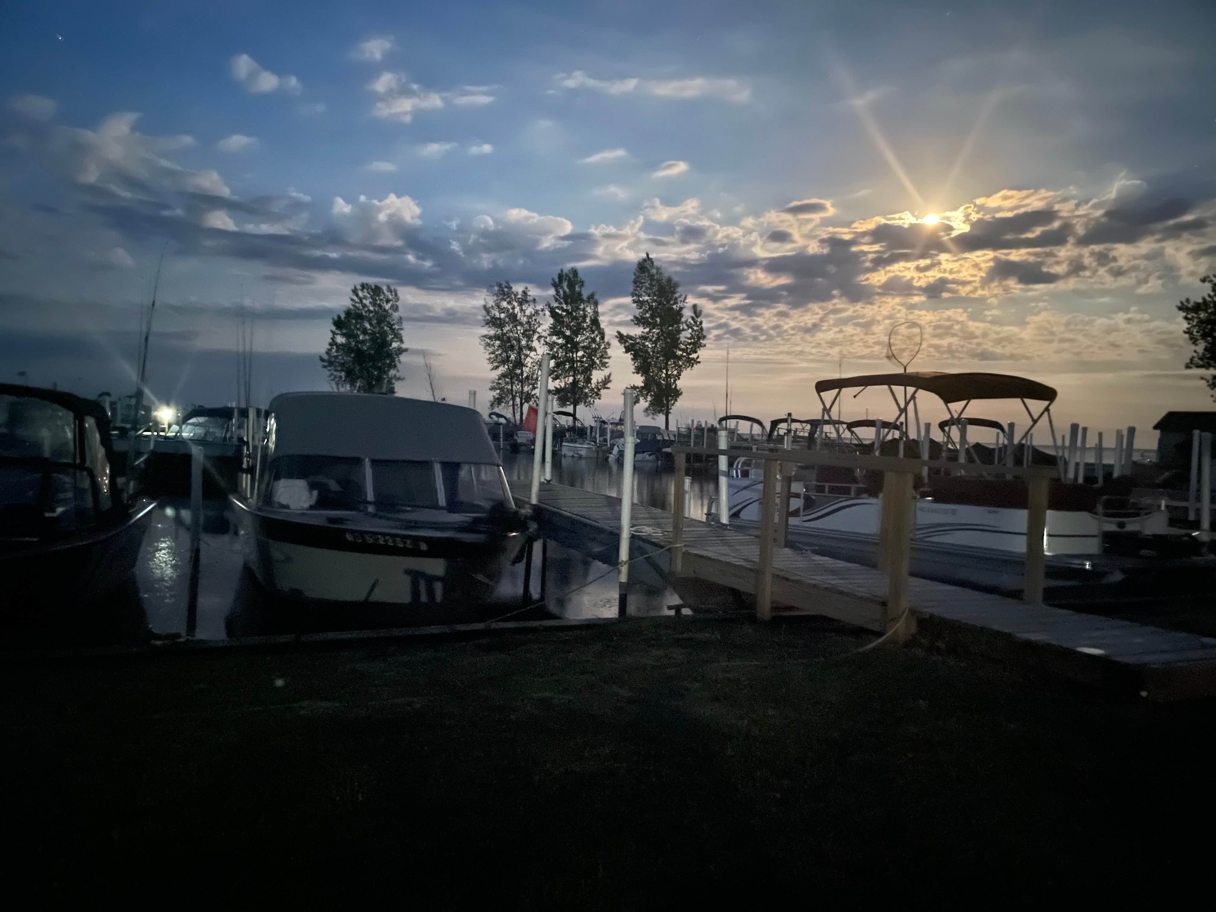 Camper submitted image from Point Au Gres Marina & Campground - 3