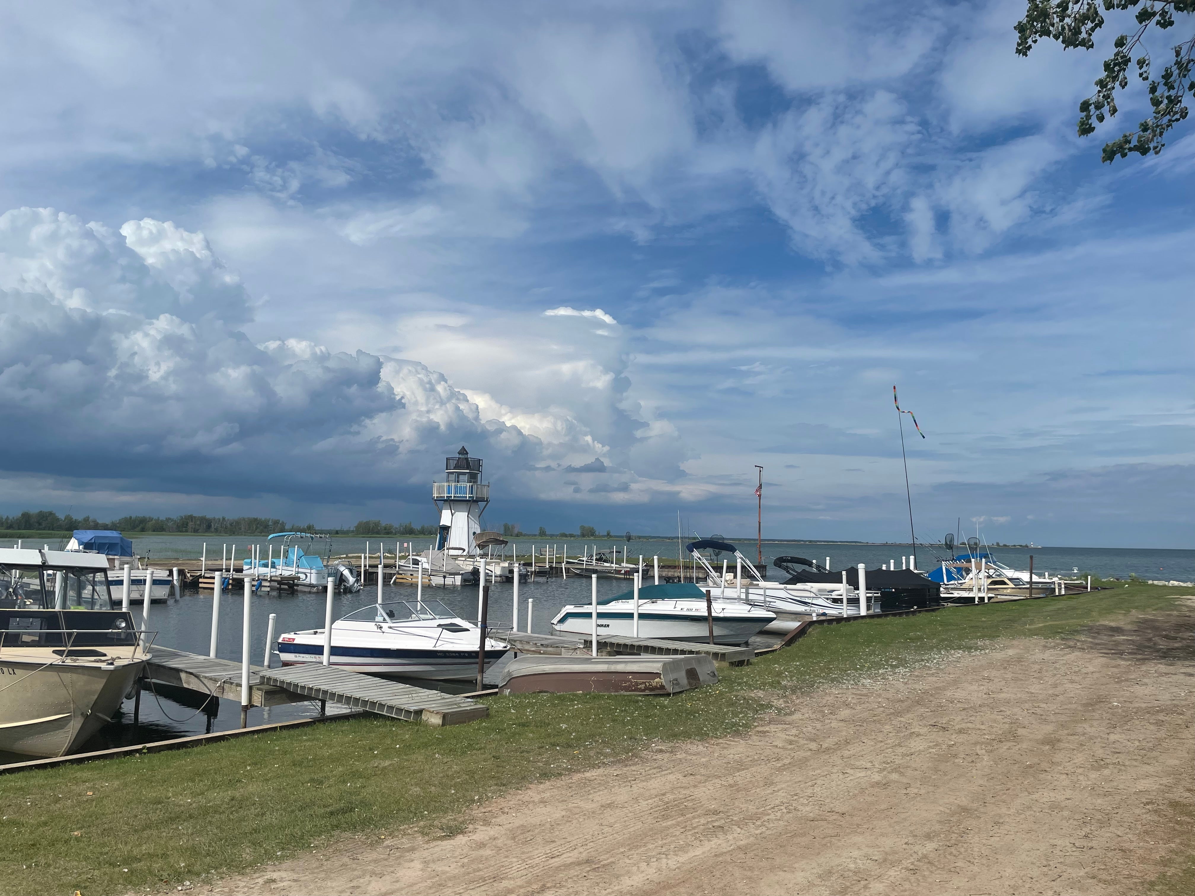 Camper submitted image from Point Au Gres Marina & Campground - 4
