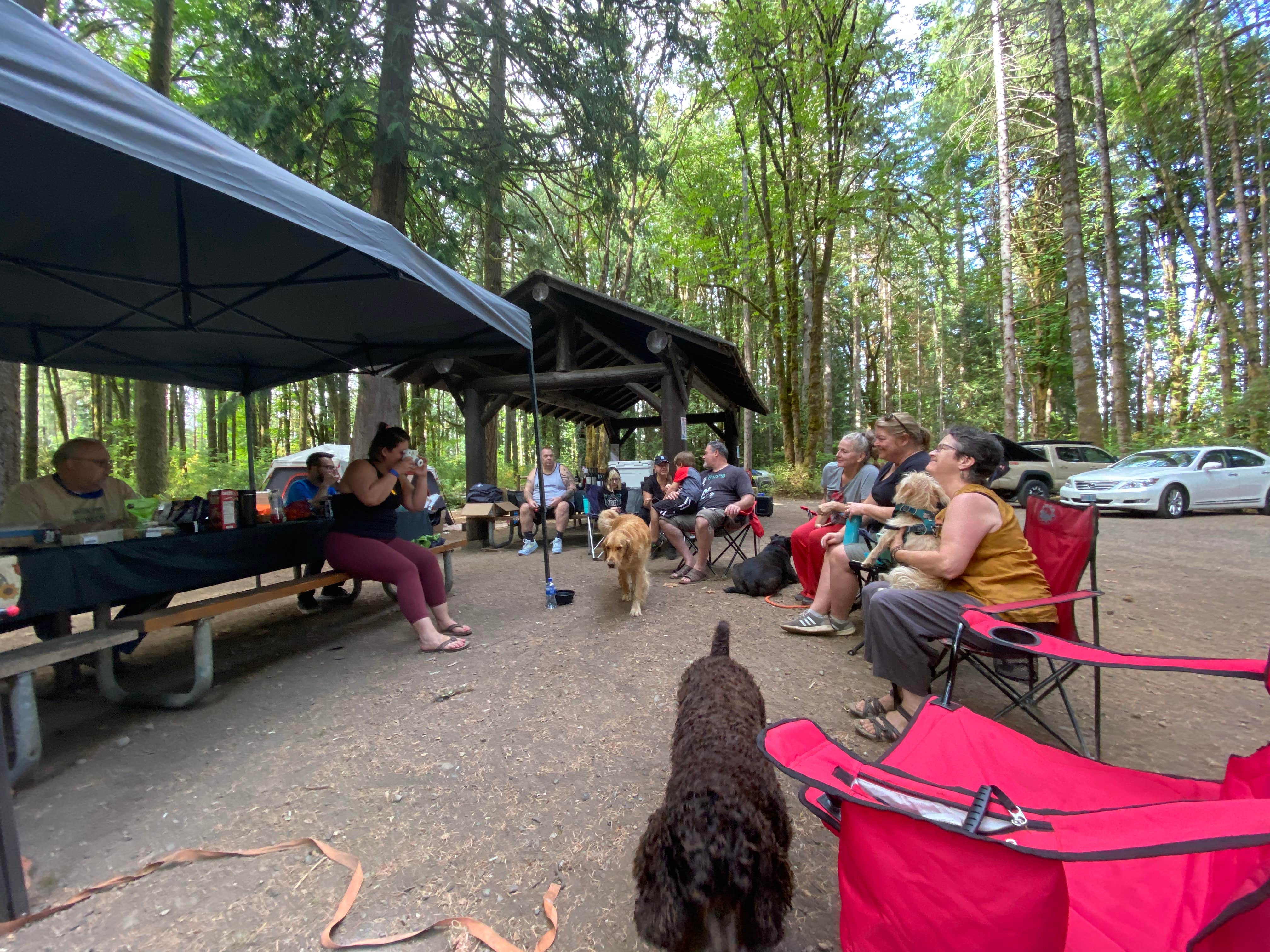 L & K S.'s photo of camping with pets at Rainbow Falls State Park Campground near Malone, WA