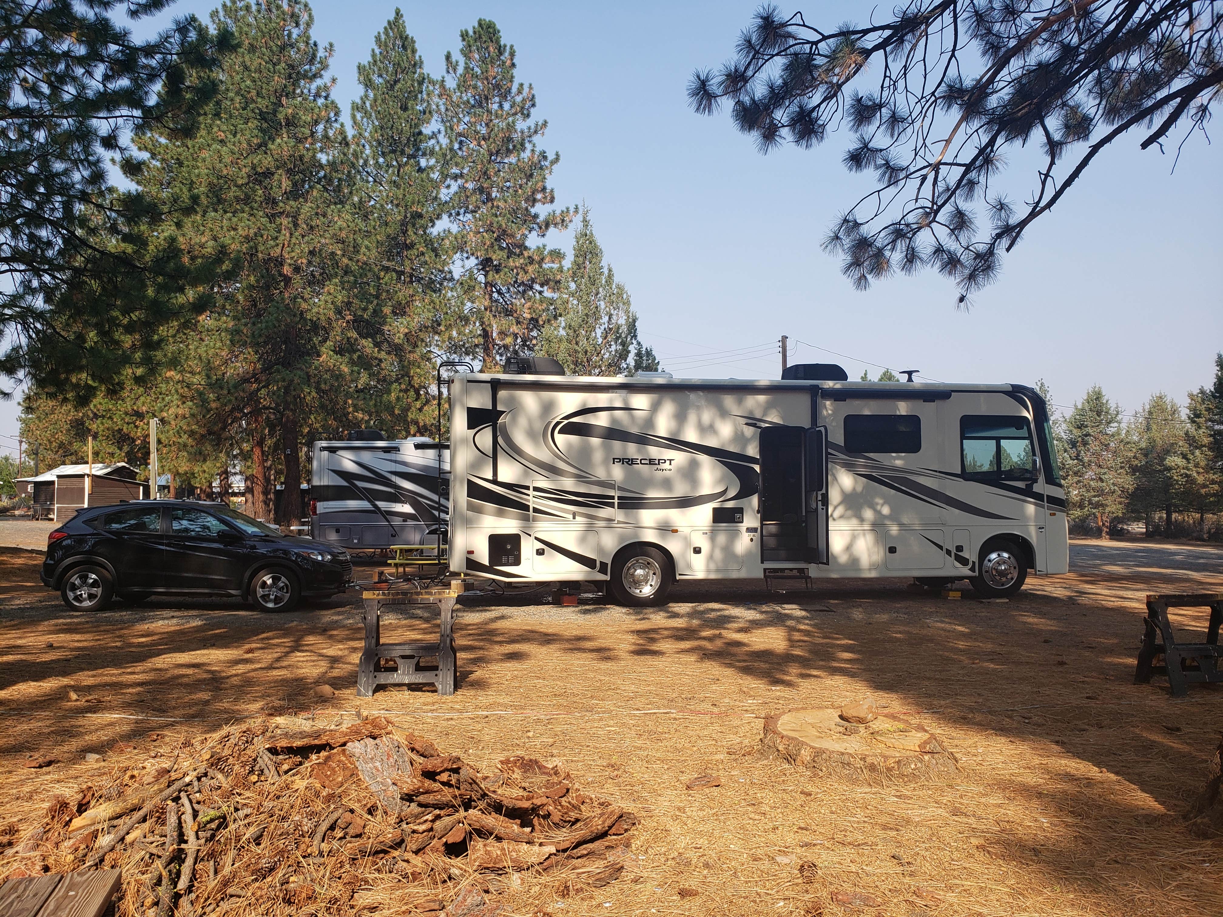 Carol's photo of rv camping at Hawk's Nest Tionesta RV & Cabins near McArthur, CA