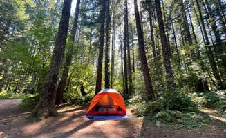 Amanda W.'s photo at Lower Falls Campground near Gifford Pinchot National Forest