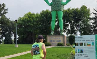 Joy R.'s photo of camping with pets at Blue Earth City Campground near Britt, IA