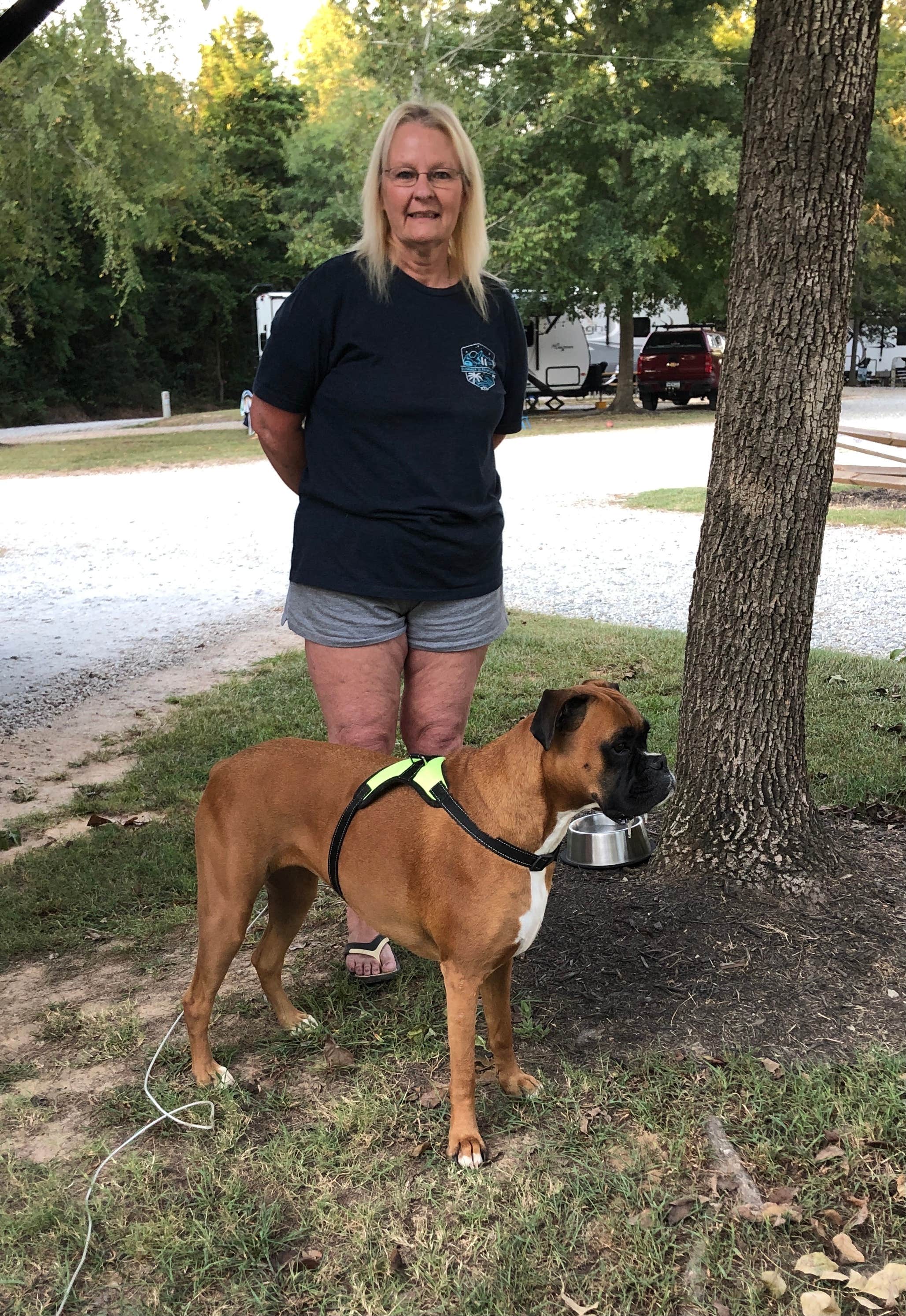 Doug and Terri C.'s photo of camping with pets at Newberry / I-26 / Sumter NF KOA near West Columbia, SC