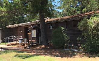 Troy W.'s photo of glamping accommodations at Bastrop State Park Campground near Hutto, TX