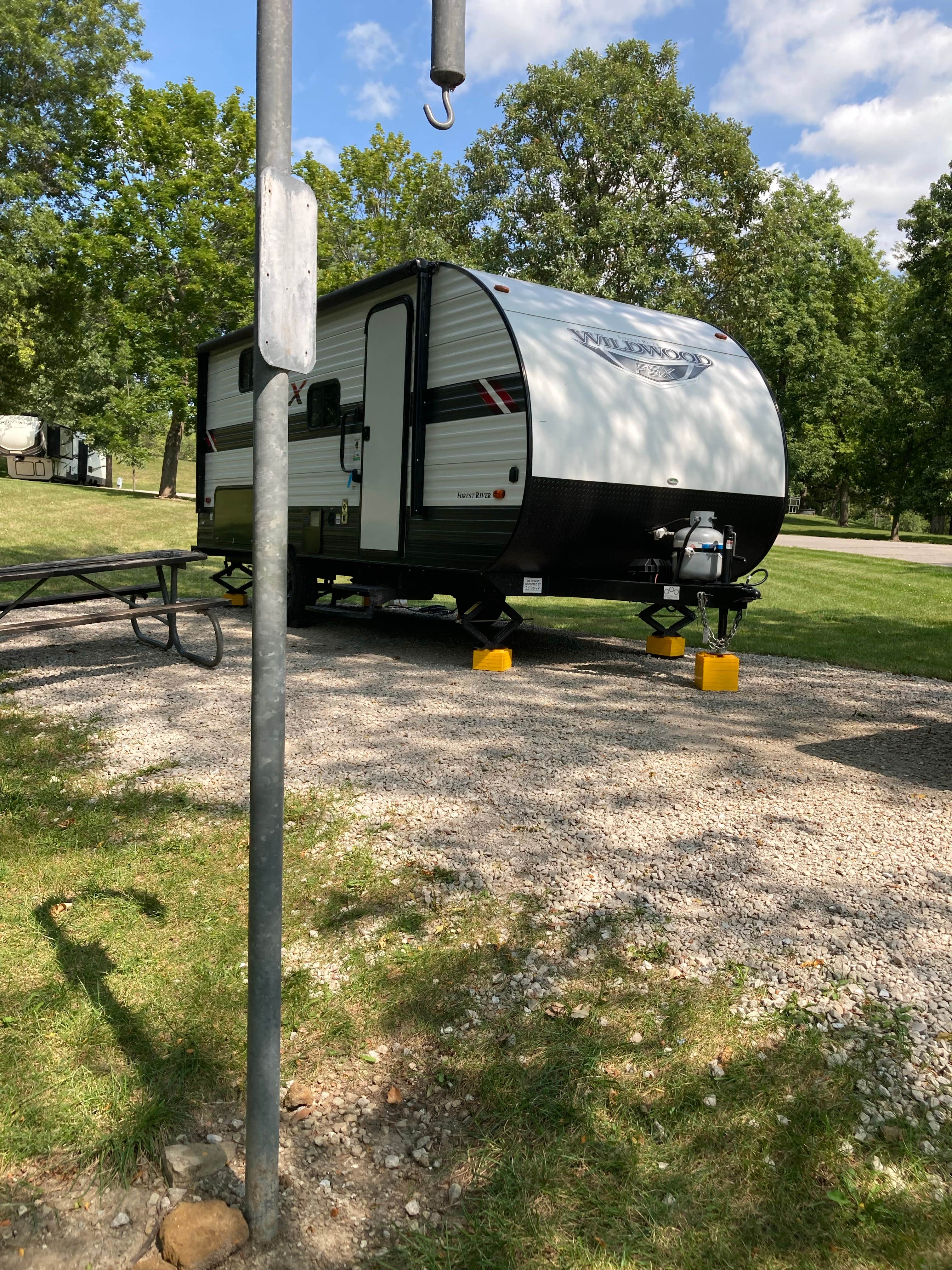 Lisa H.'s photo of rv camping at Wallashuck near Drakesville, IA