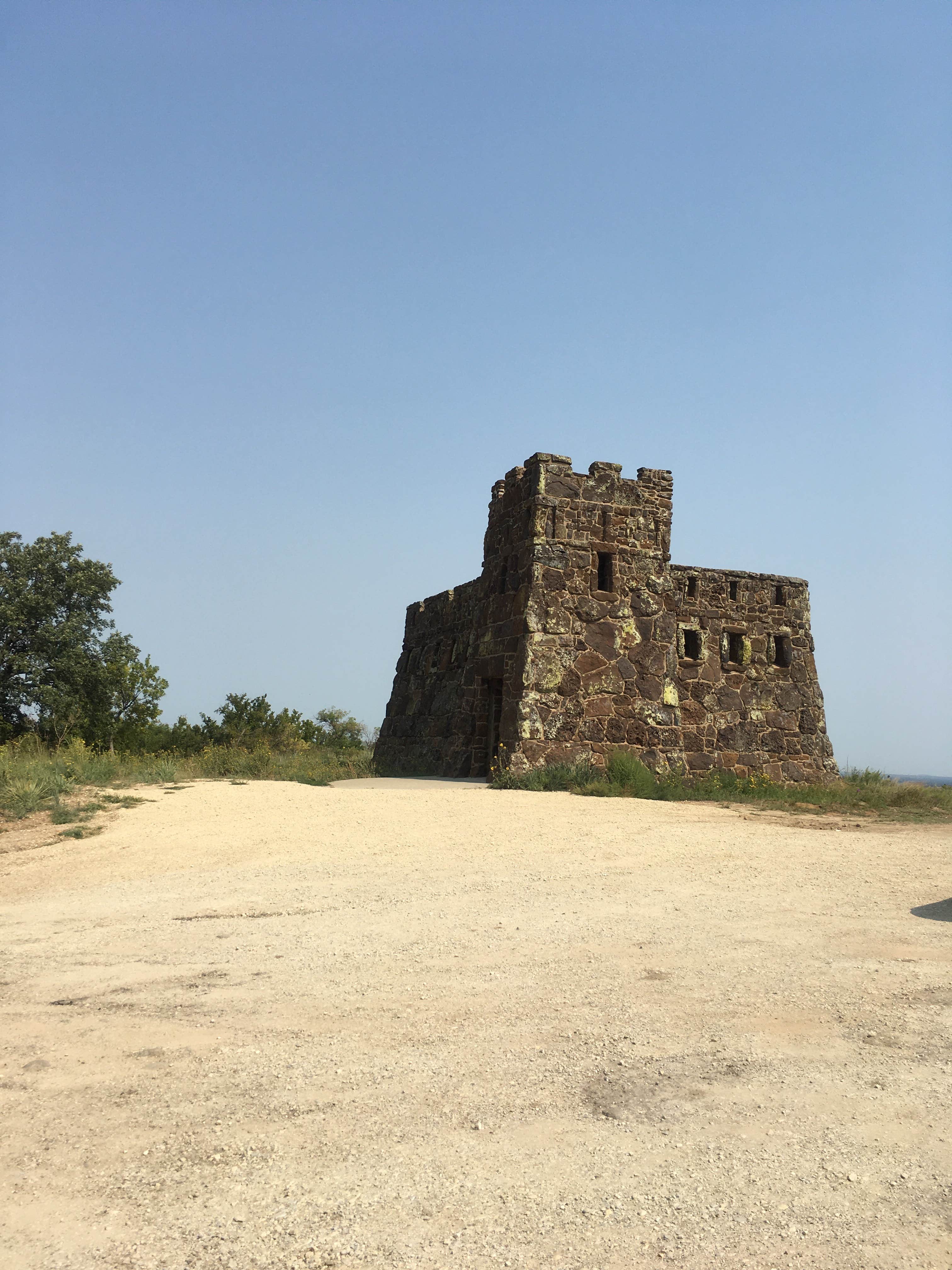 Camper-submitted photo at Caving Banks Campground — Kanopolis State Park near Marquette, KS