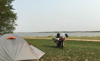 Richard R.'s photo at Caving Banks Campground — Kanopolis State Park near Buhler, KS