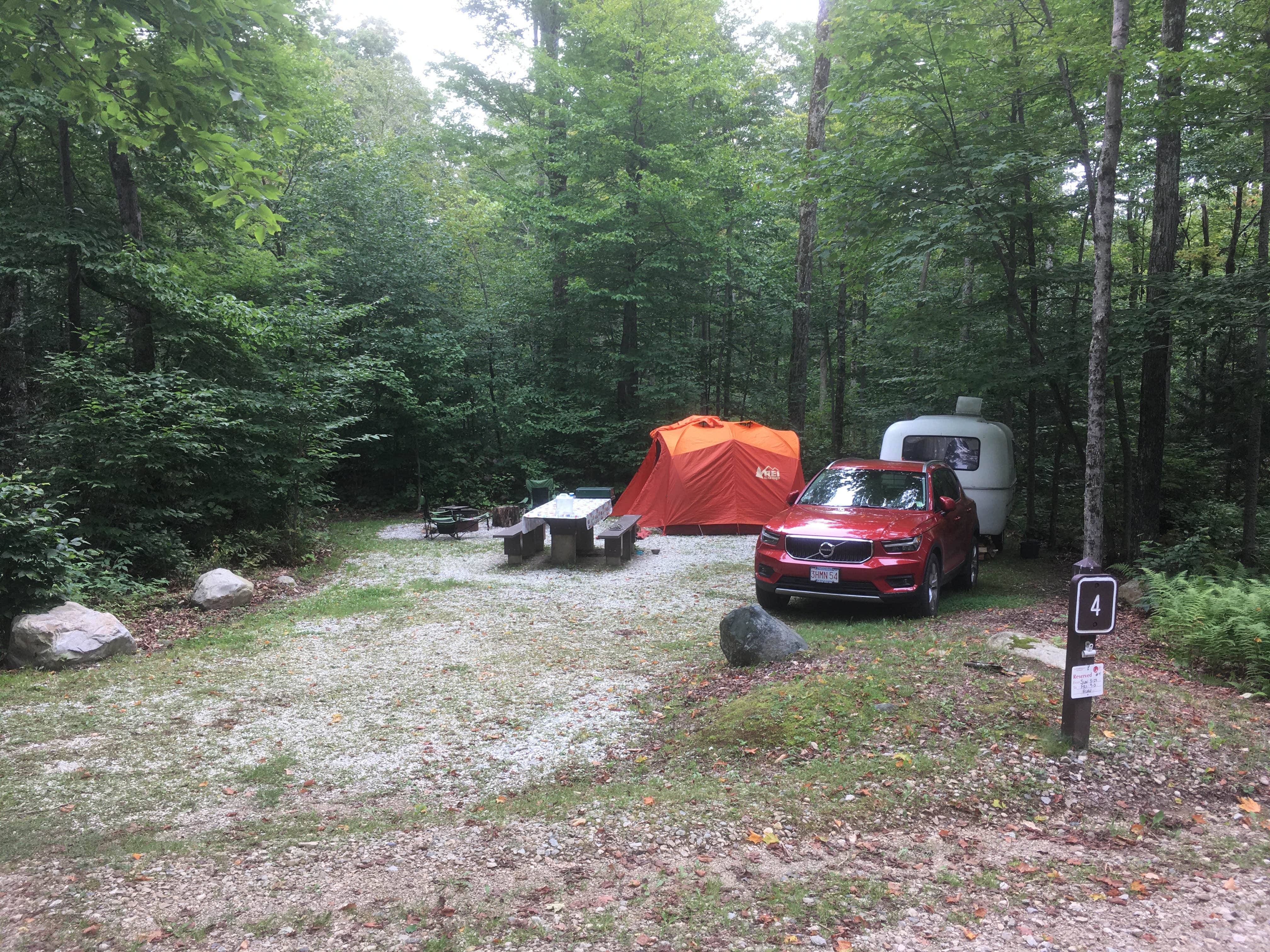 Alan's photo at Moosalamoo Campground near Florence, VT