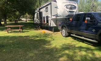 Camping near Sheridan/Big Horn Mountains KOA: Foothills Campground, Dayton, Wyoming