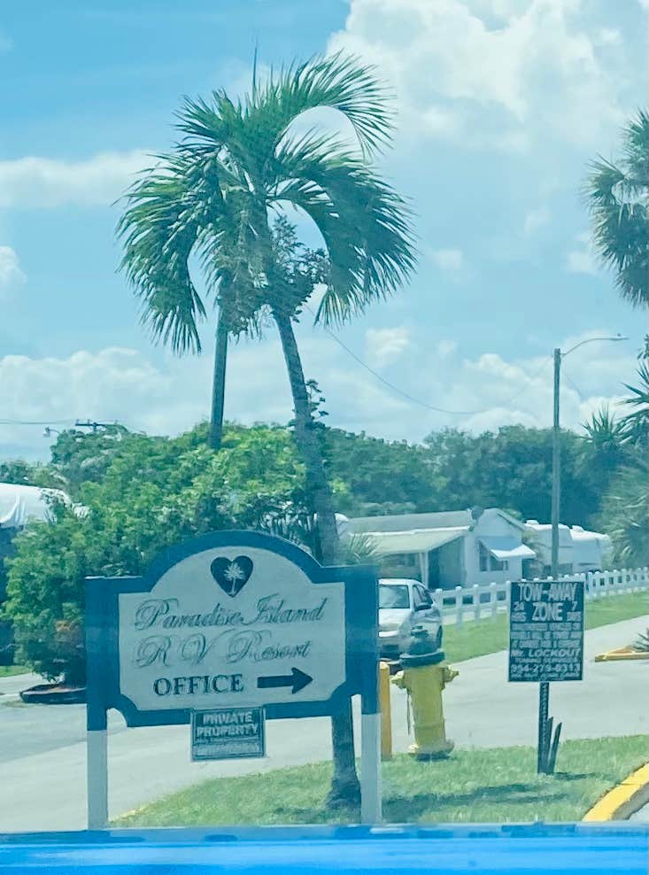 Camper-submitted photo at Paradise Island RV Resort near Delray Beach, FL