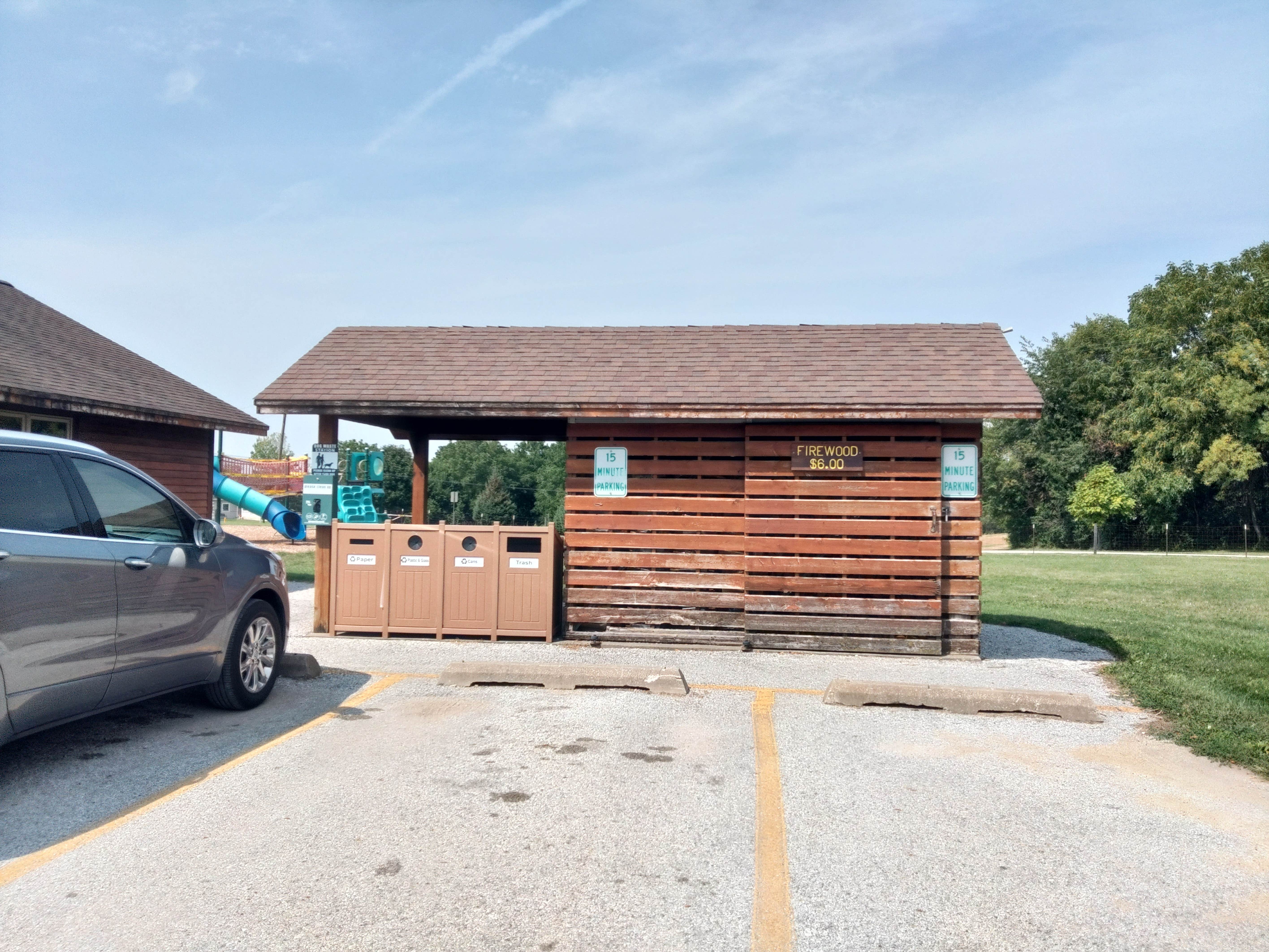 James M.'s photo of a cabin at Park Terrace Campground - West Lake Park near Rock Island, IL