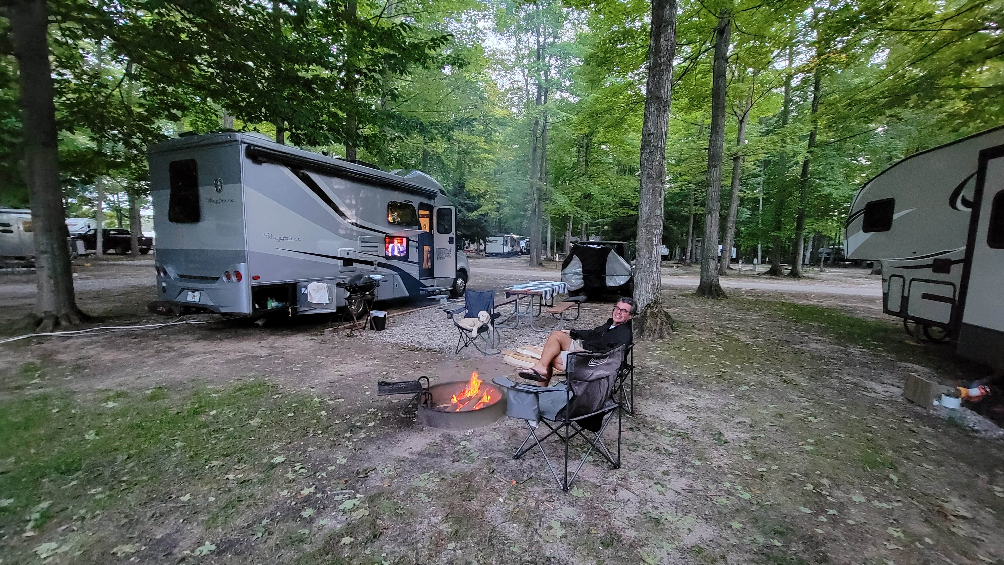 Tara T.'s photo at Indigo Bluffs RV Park near Cedar, MI