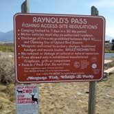 Review photo of Raynolds Pass Fishing Access Site by Dexter I., September 14, 2021