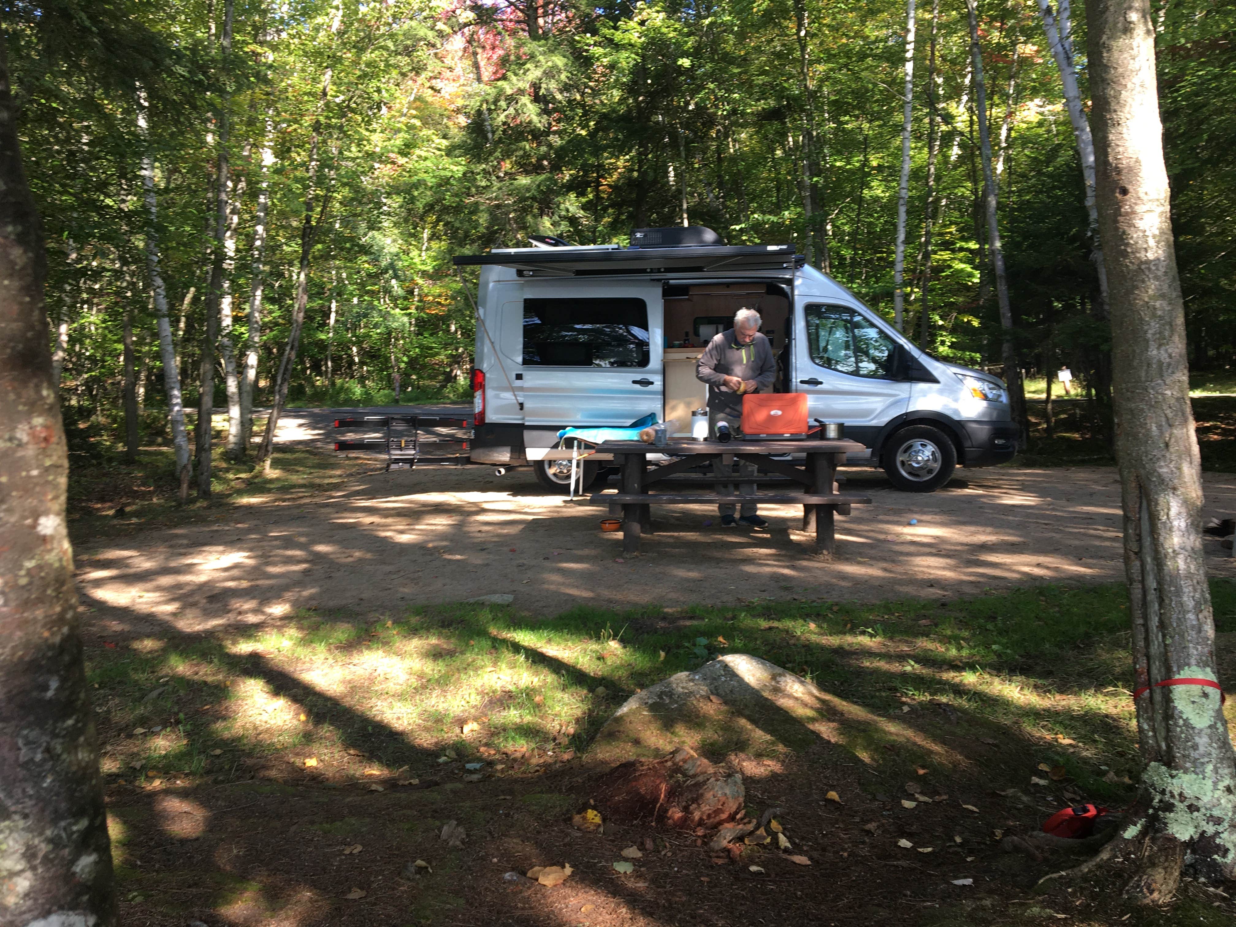 Michelle J.'s photo of rv camping at Lake Eaton Campground near Long Lake, NY
