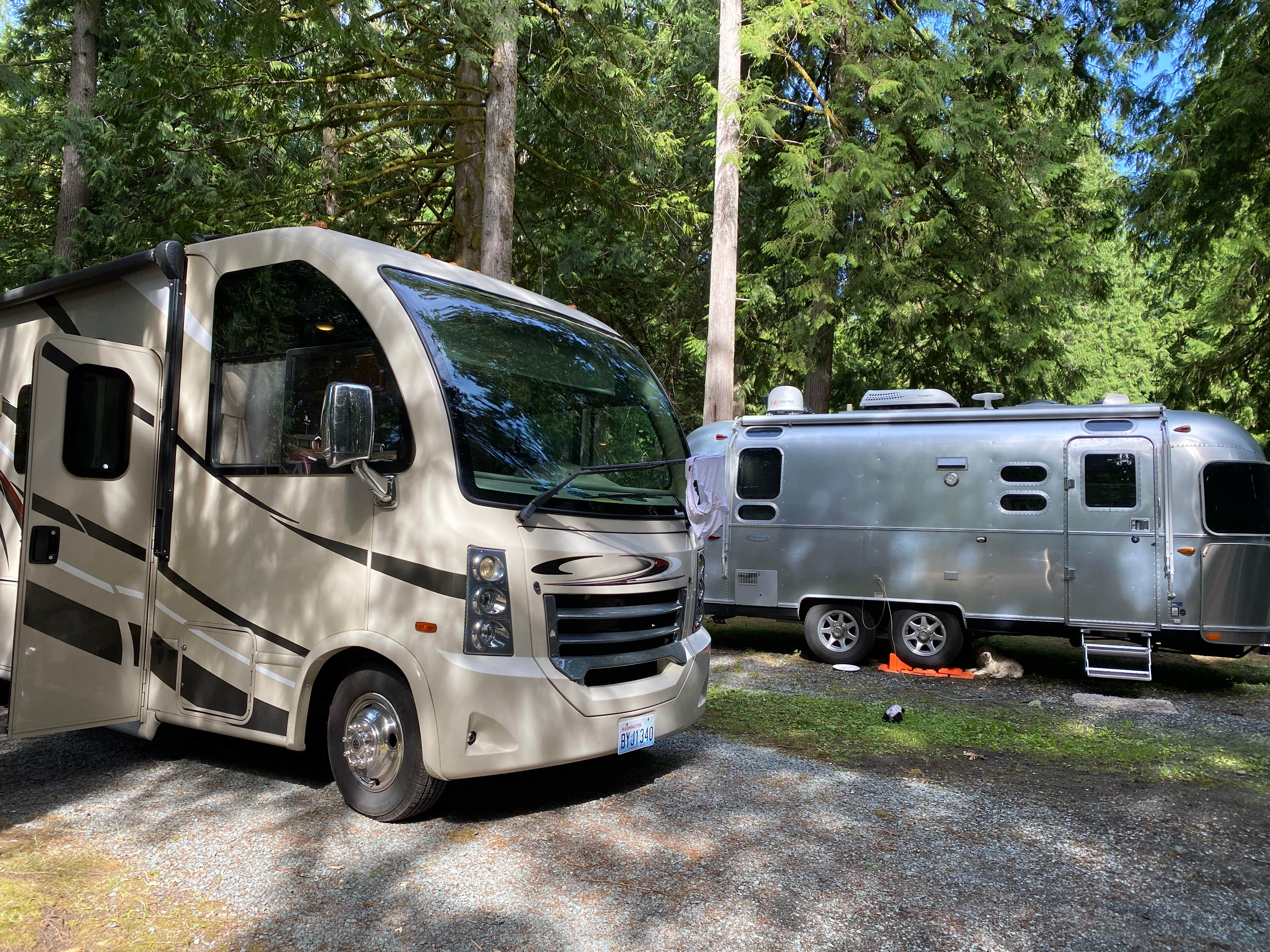 Nichol I.'s photo of rv camping at Thousand Trails Grandy Creek near North Cascades National Park