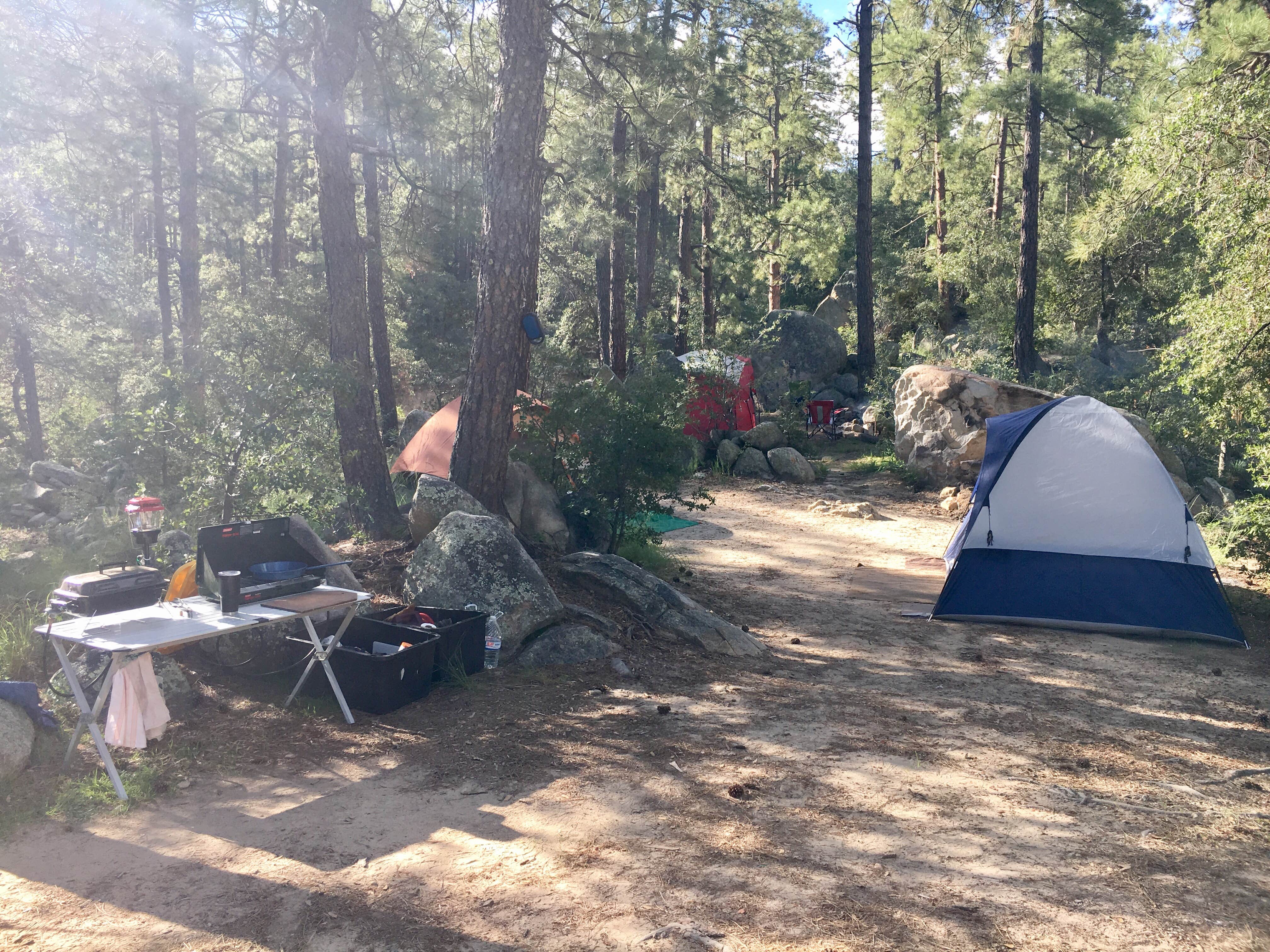 Camper-submitted photo at Crown King Area (Horsethief Basin lake) near Yarnell, AZ