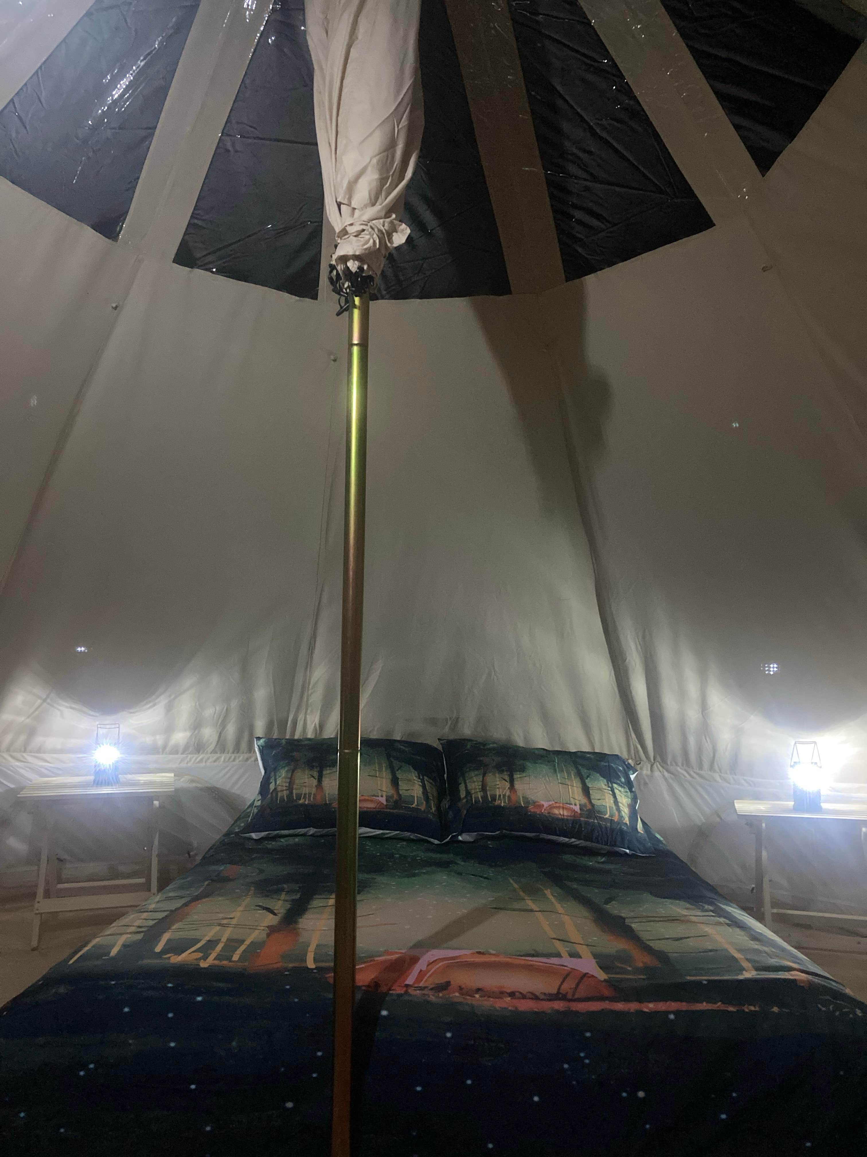 Lucy L.'s photo of tent camping at Long Acres on Clover Creek near Saxton, PA