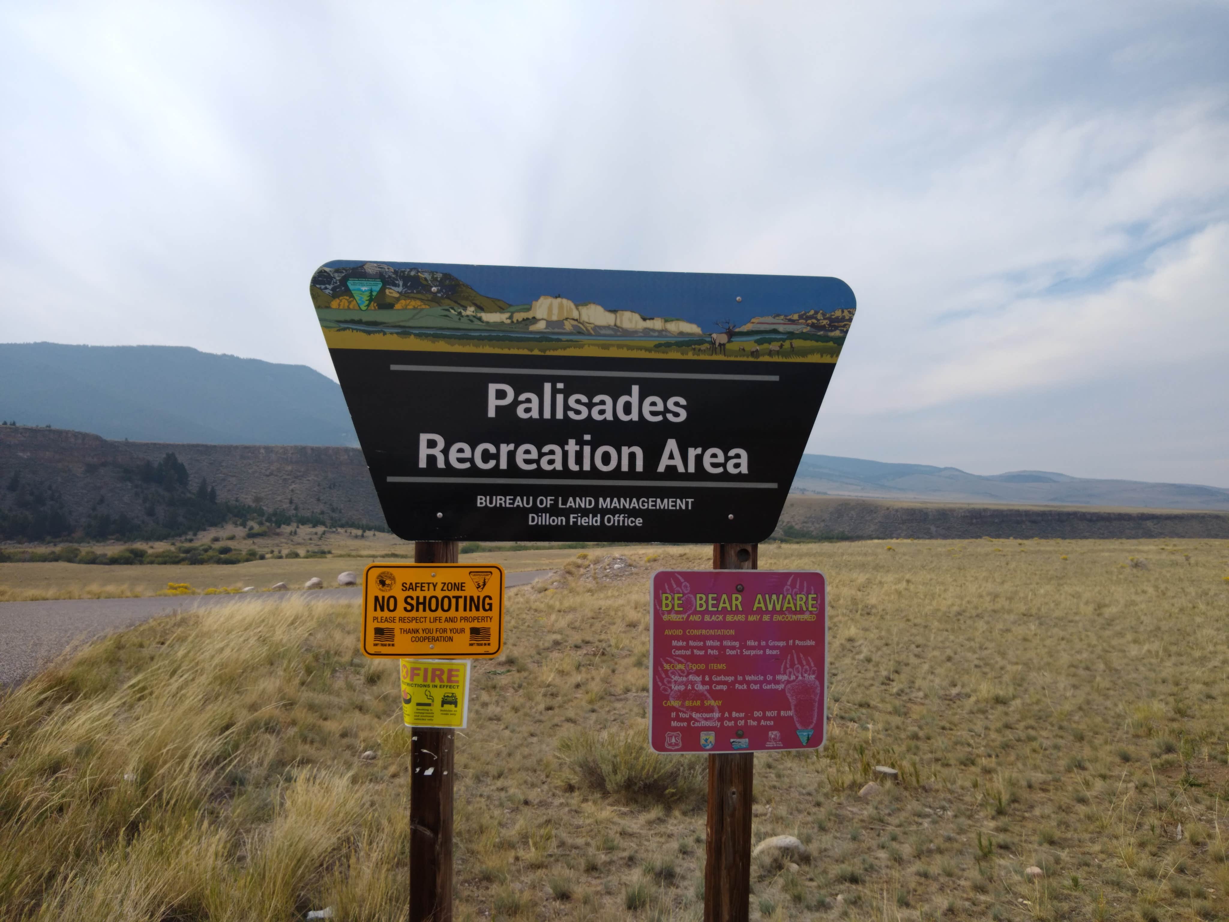 Camping near Clover Meadows: Palisades Campground, Cameron, Montana