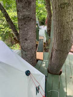 Joseph S.'s photo of tent camping at Floating Heaven near White Sulphur Springs, WV