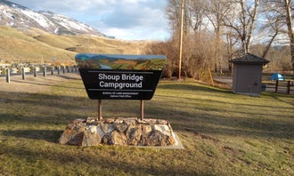 Camping near Beagle Creek Cua: Shoup Bridge, Salmon, Idaho